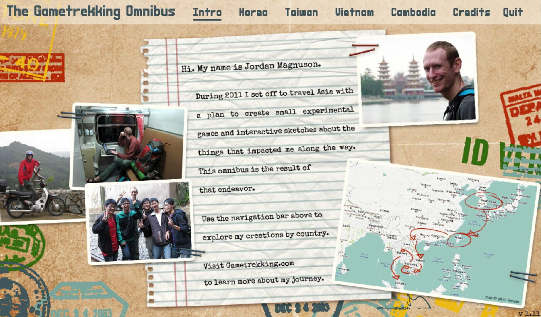 The Gametrekking Omnibus - Screenshot