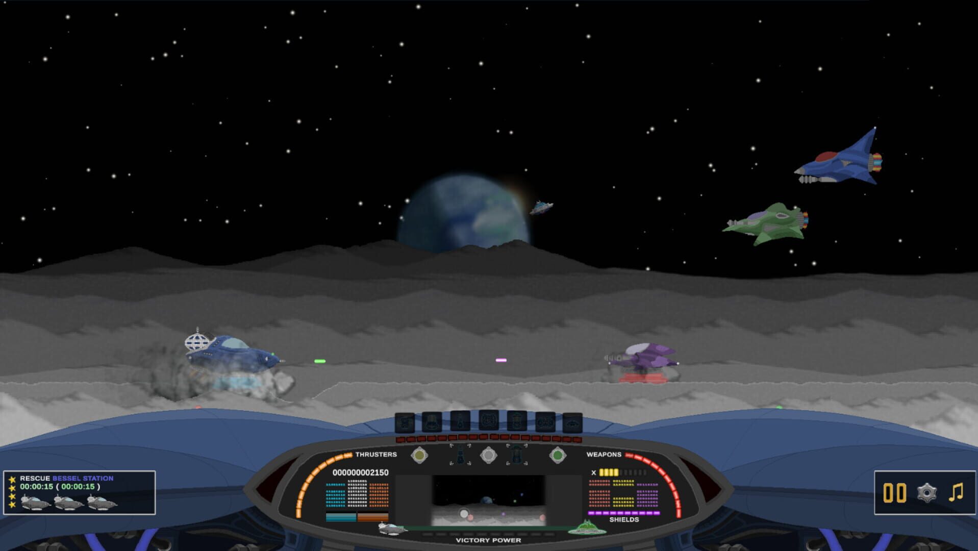Lunar Siege - Screenshot