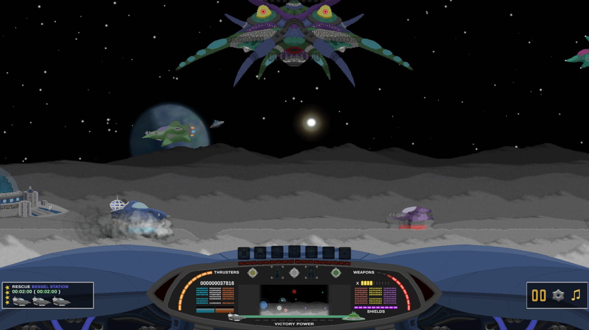 Lunar Siege - Screenshot