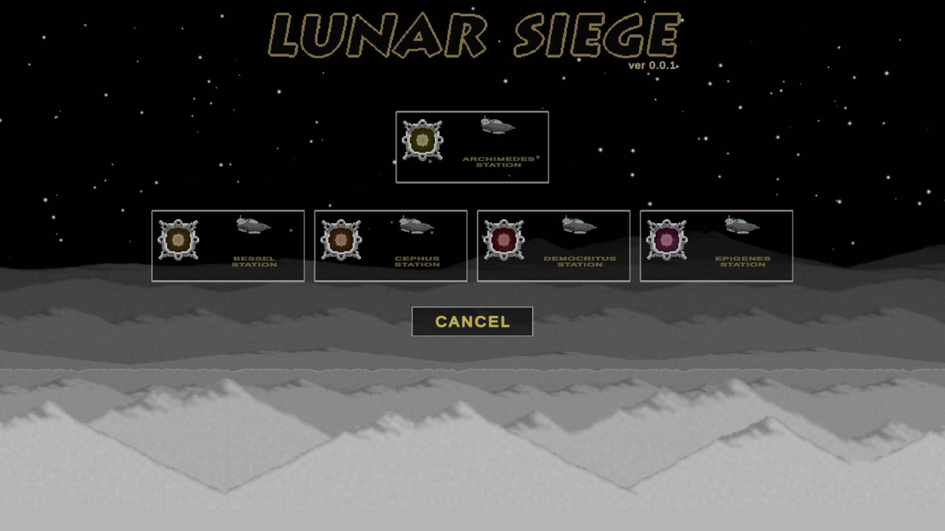 Lunar Siege - Screenshot