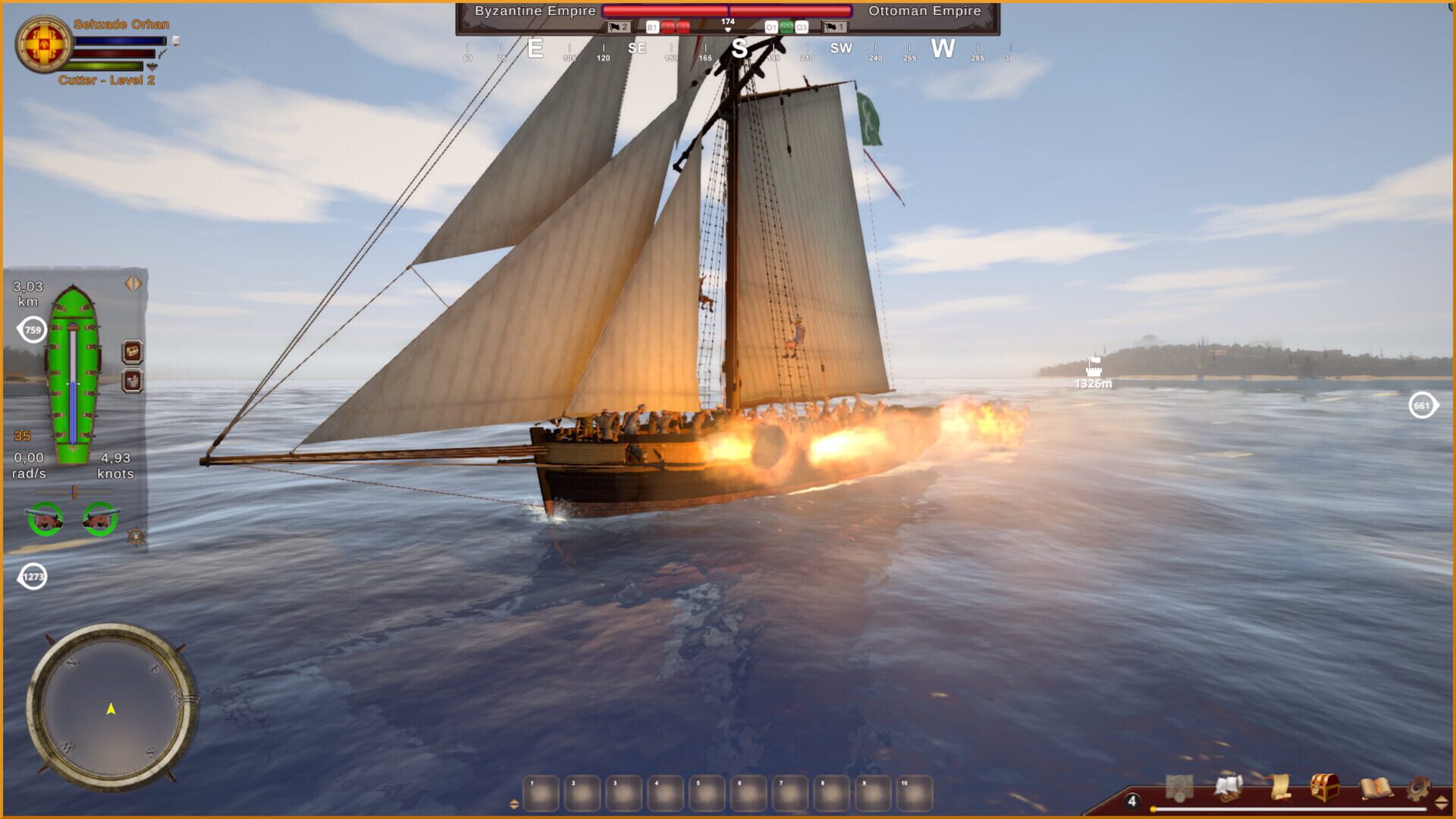 Conqueror of the Seas - Screenshot