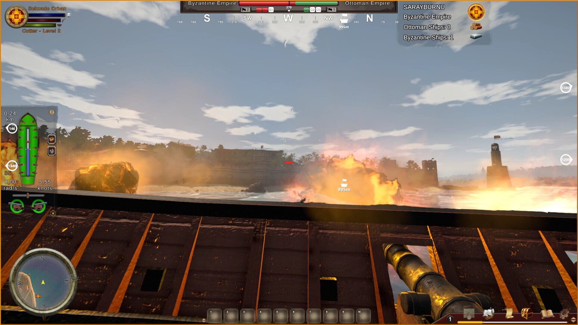 Conqueror of the Seas - Screenshot