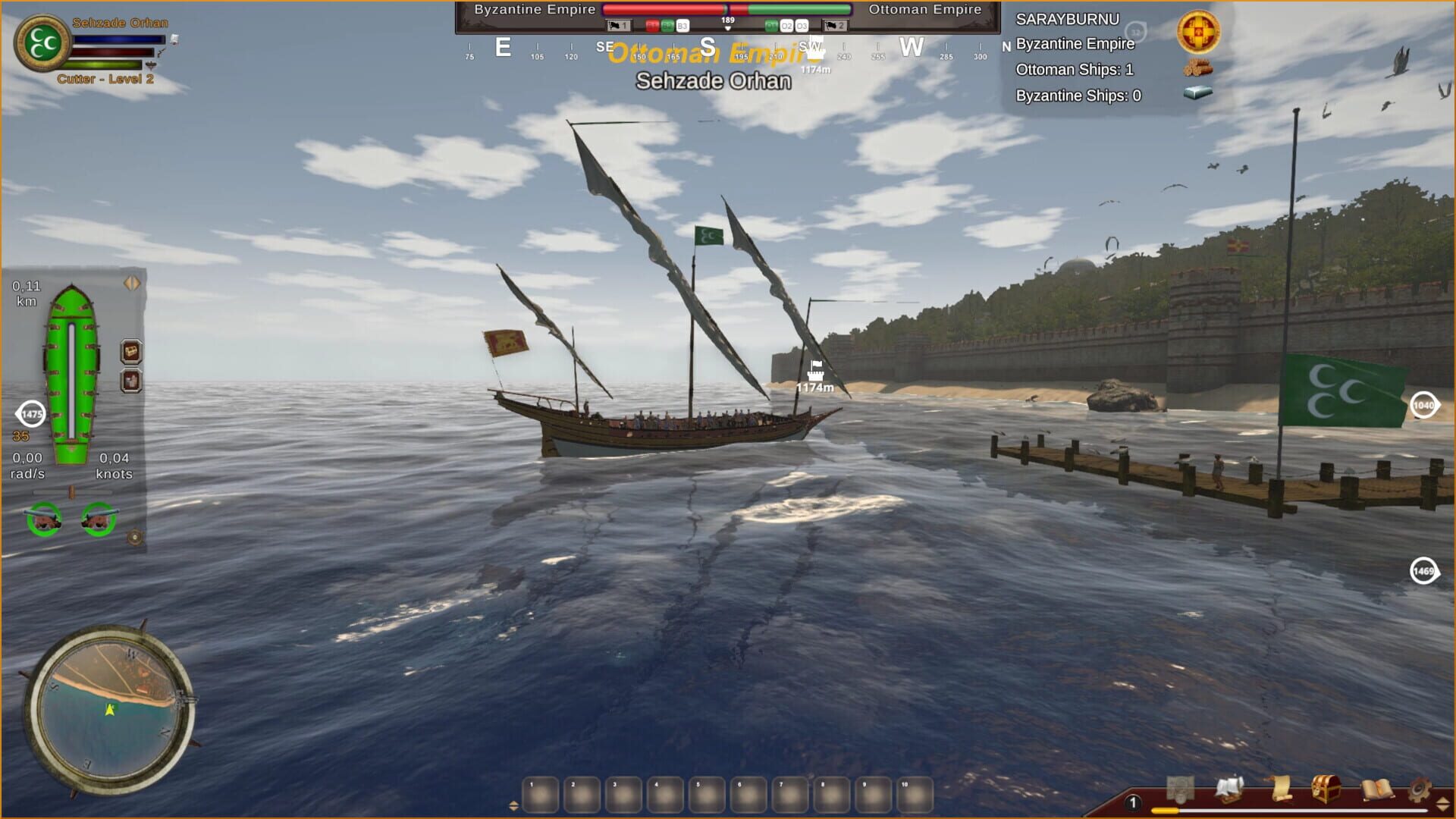 Conqueror of the Seas - Screenshot