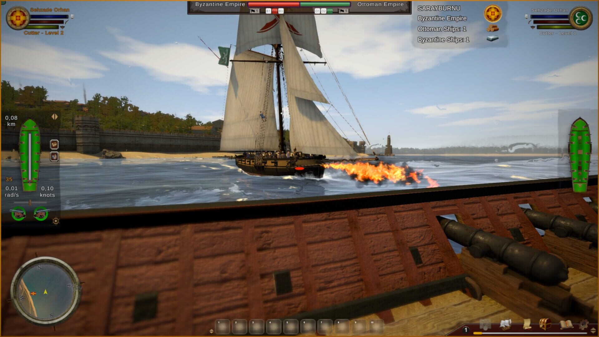 Conqueror of the Seas - Screenshot