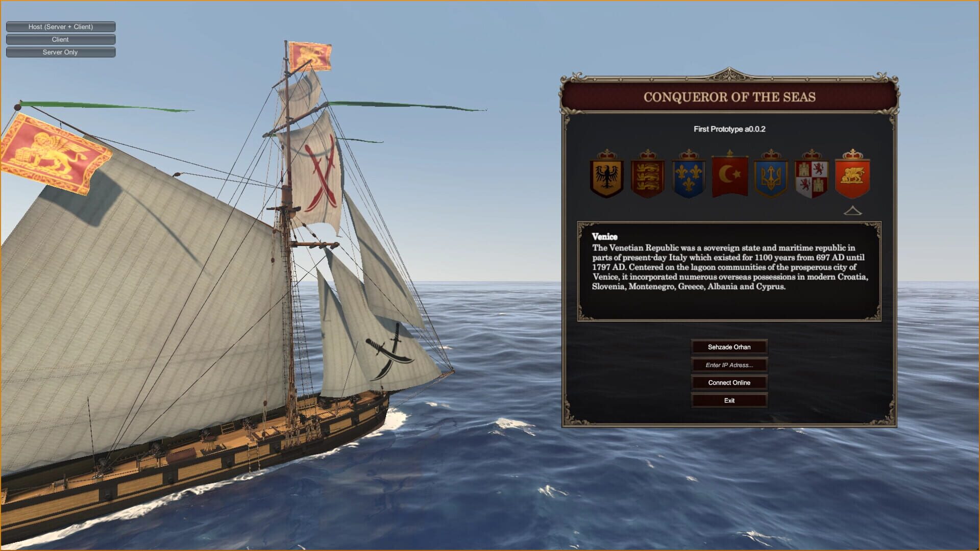Conqueror of the Seas - Screenshot