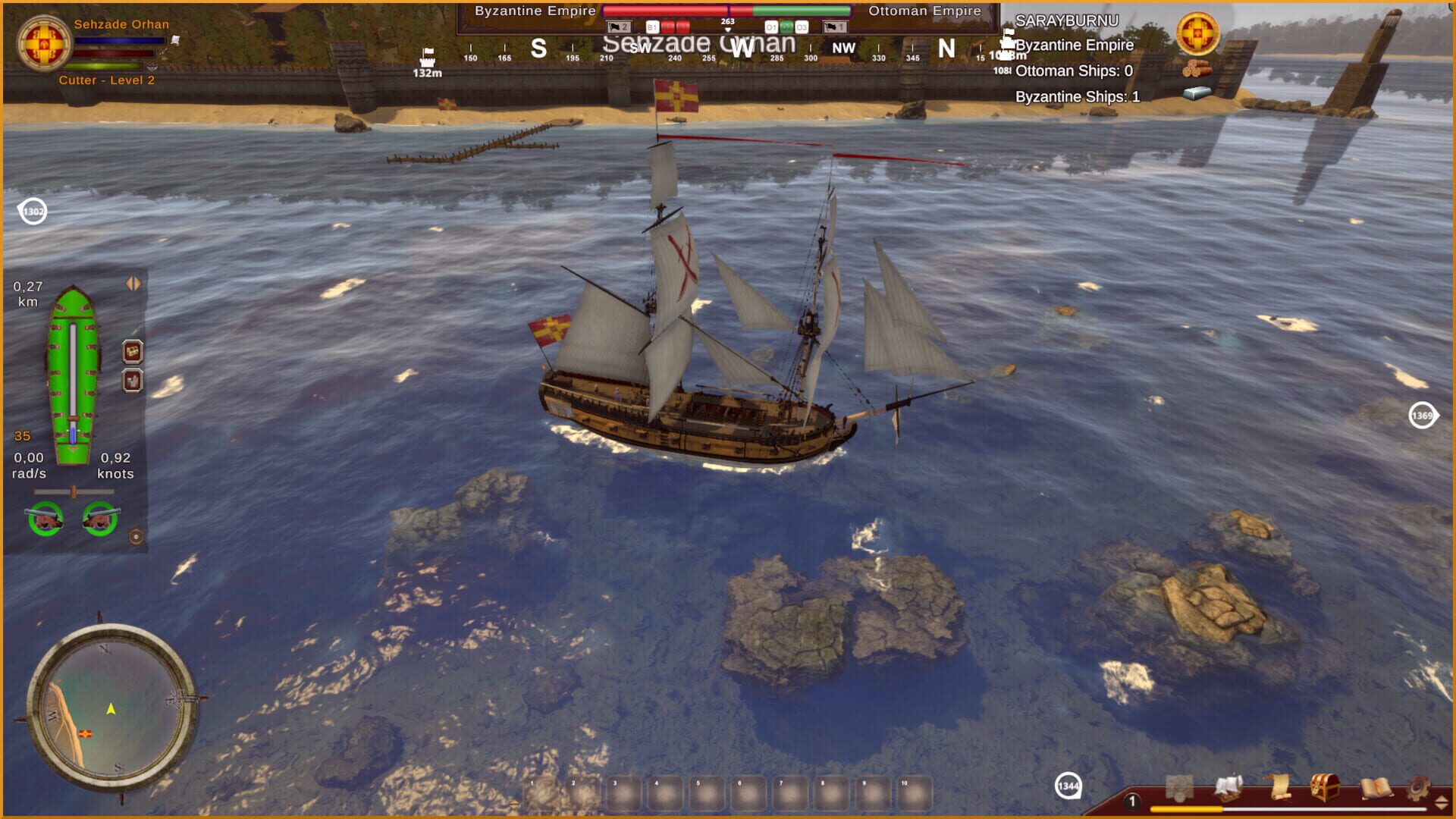 Conqueror of the Seas - Screenshot