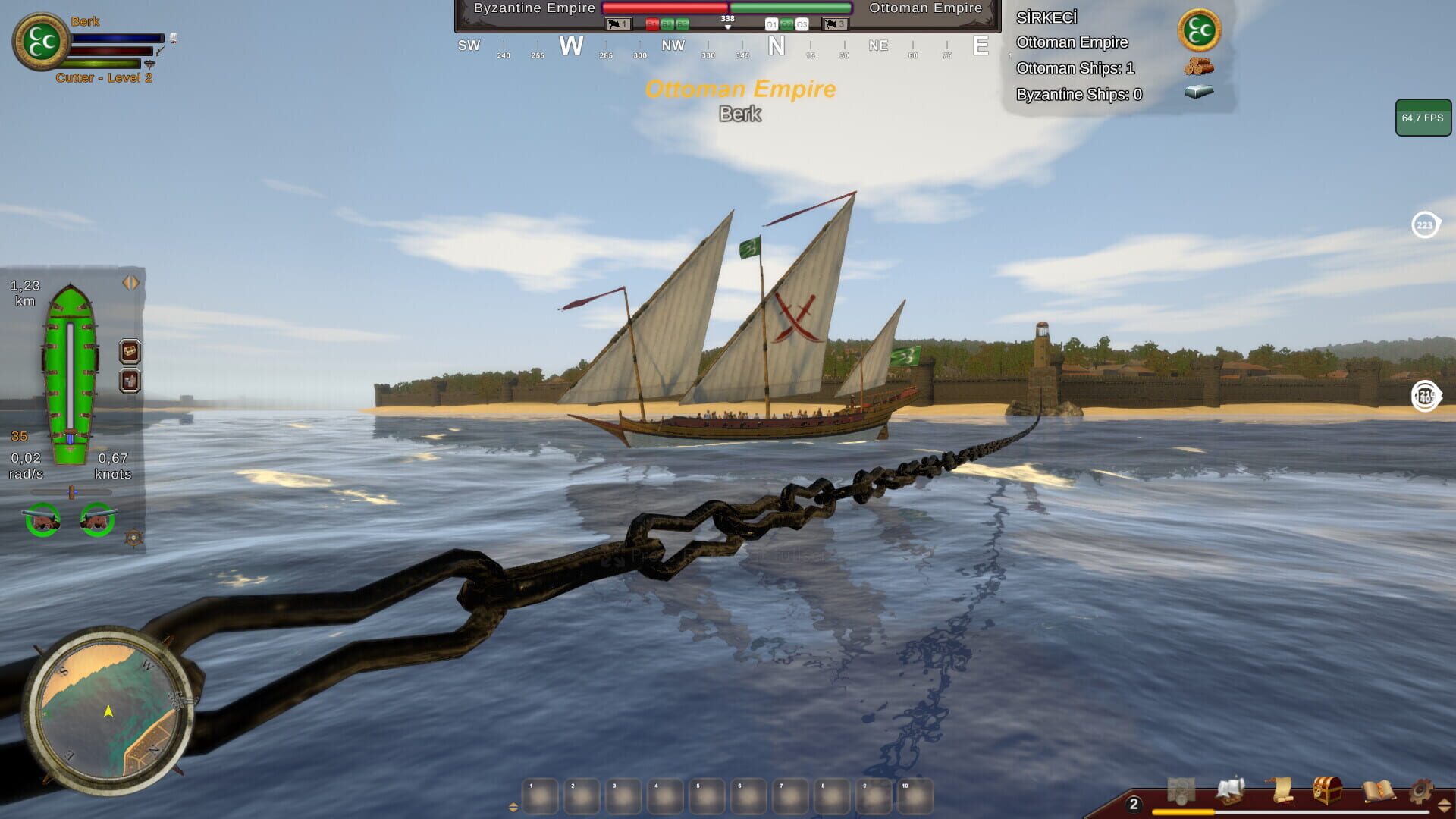 Conqueror of the Seas - Screenshot