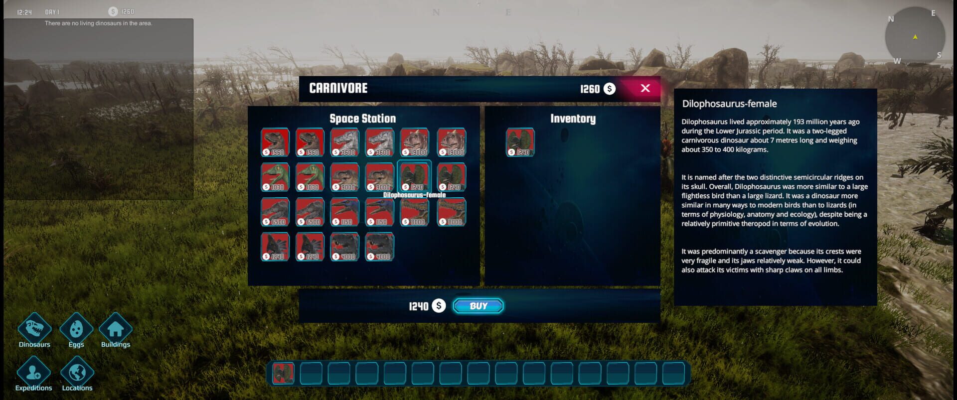 Dinosaur Simulator - Screenshot