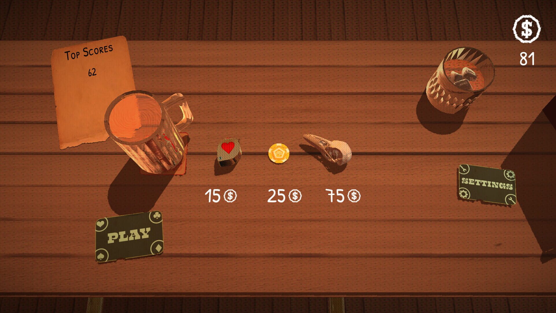Pine Tar Poker - Screenshot