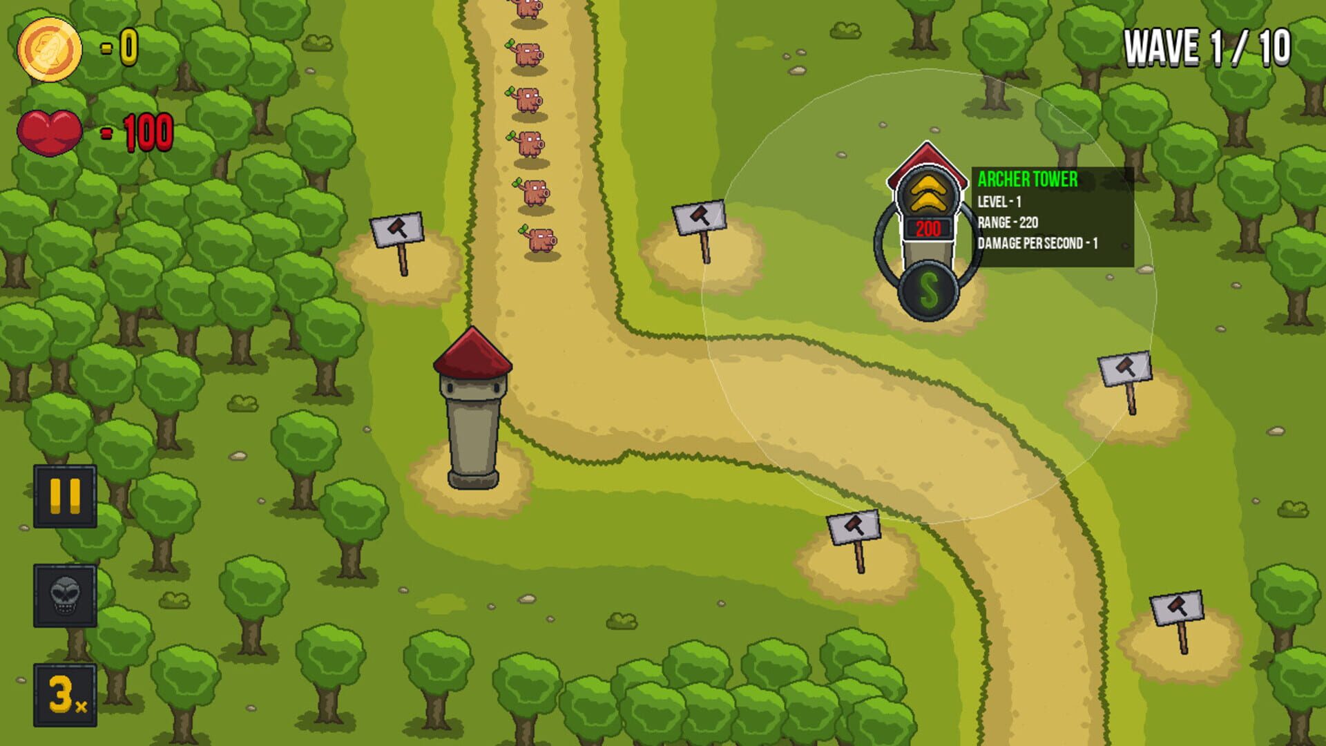 Unrushed Defence - Screenshot