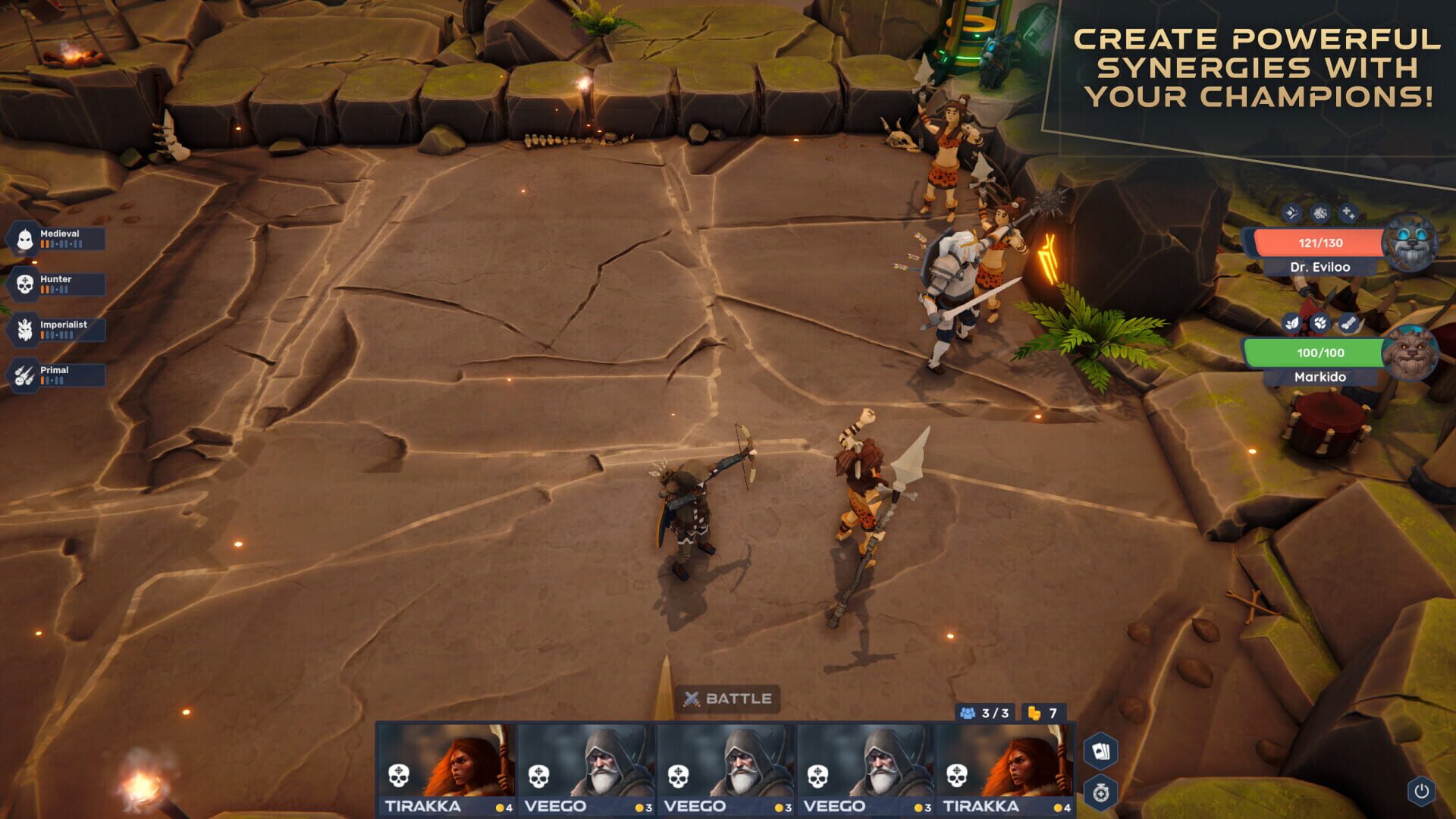 Timekeepers Battleground - Screenshot