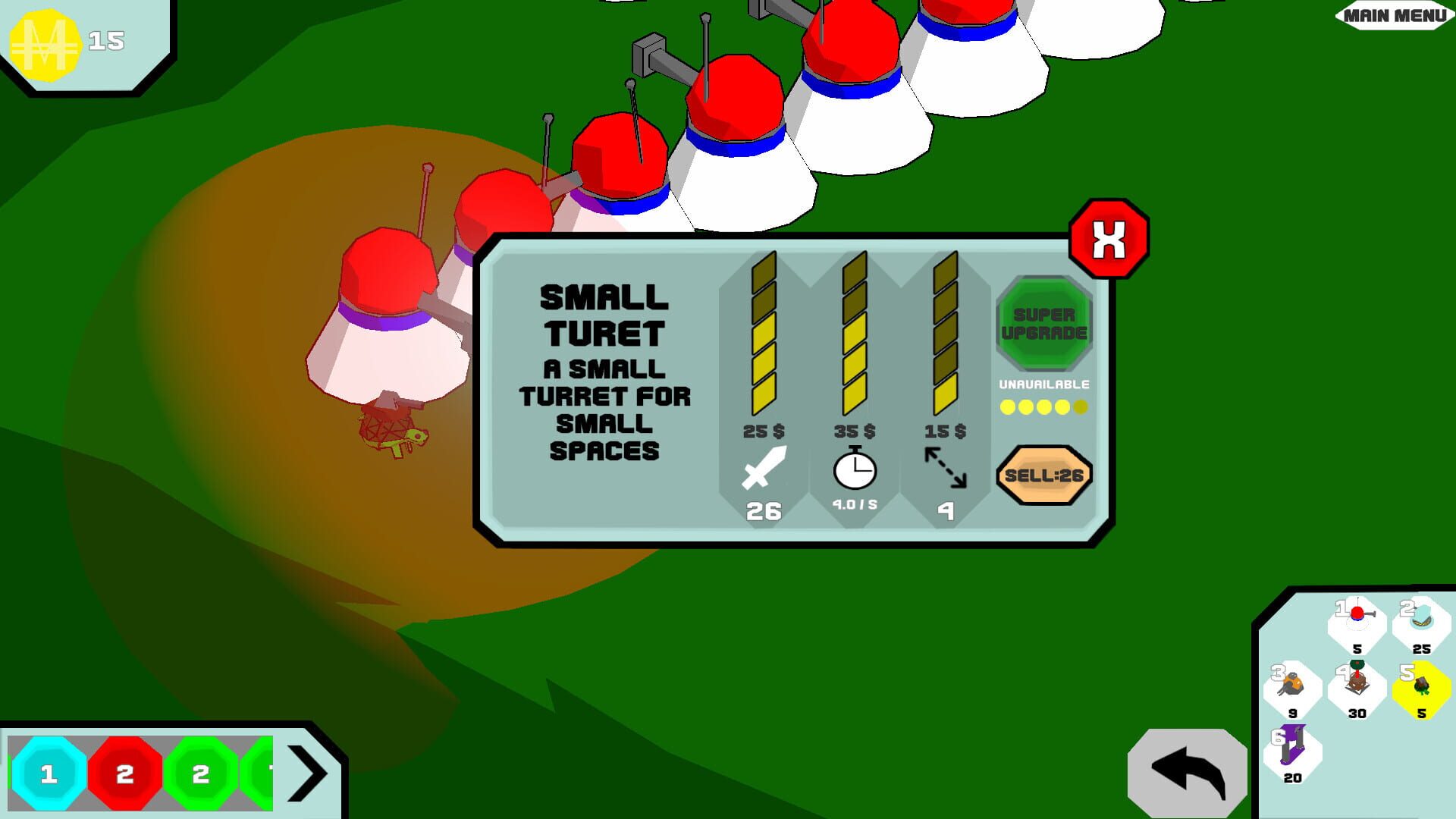 Towers, Turrets, Turtles - Screenshot
