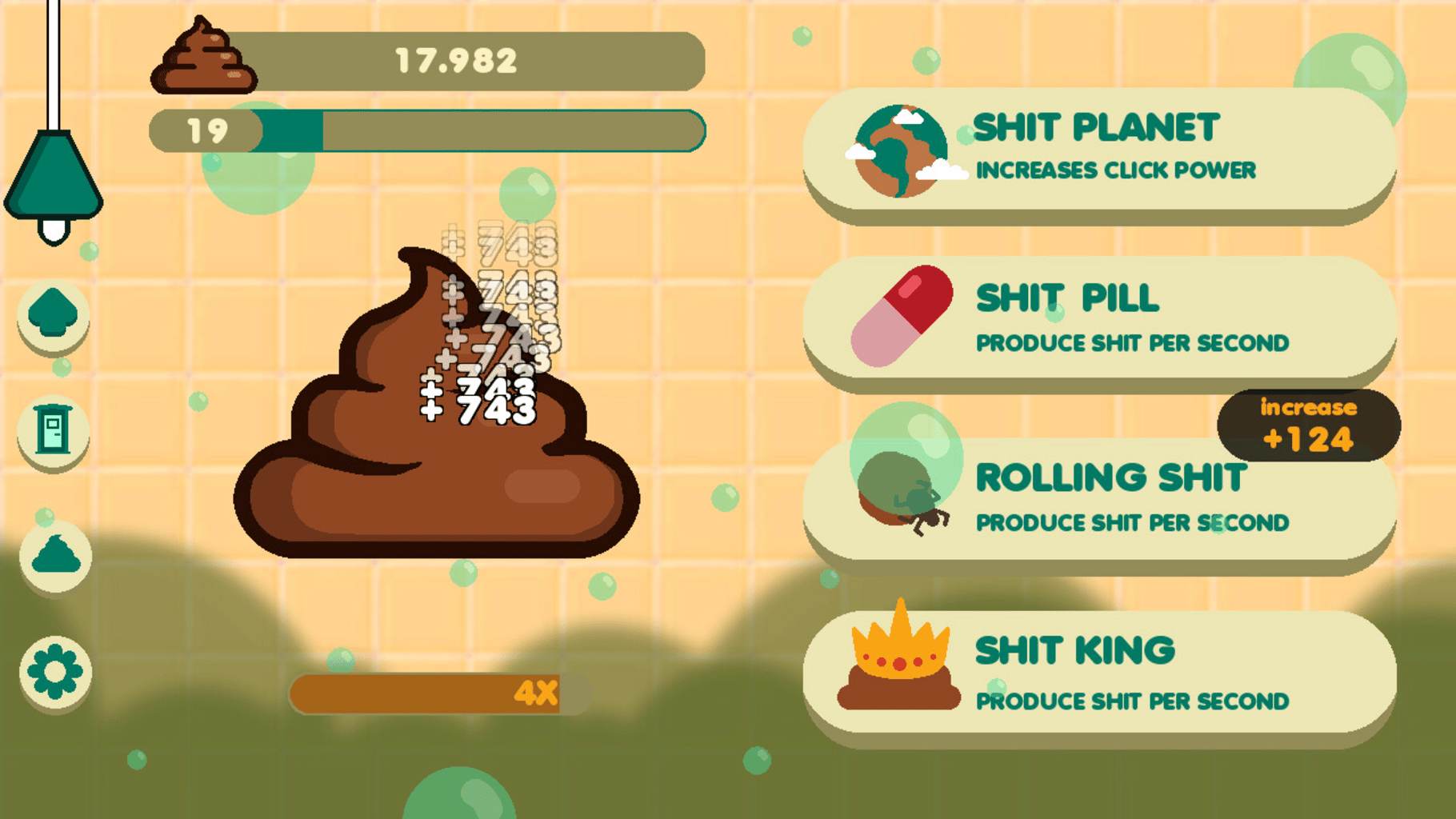 Shit Clicker screenshot