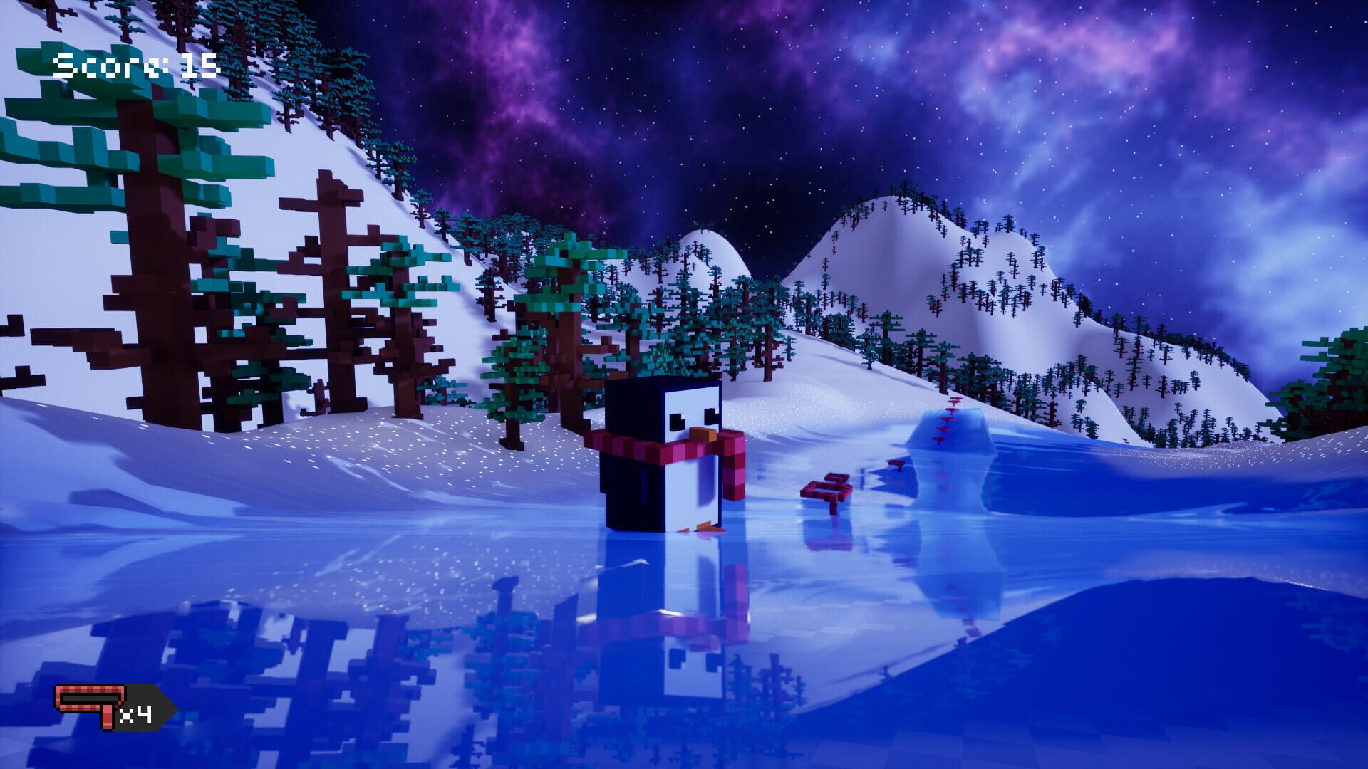Christmas Luge - Screenshot