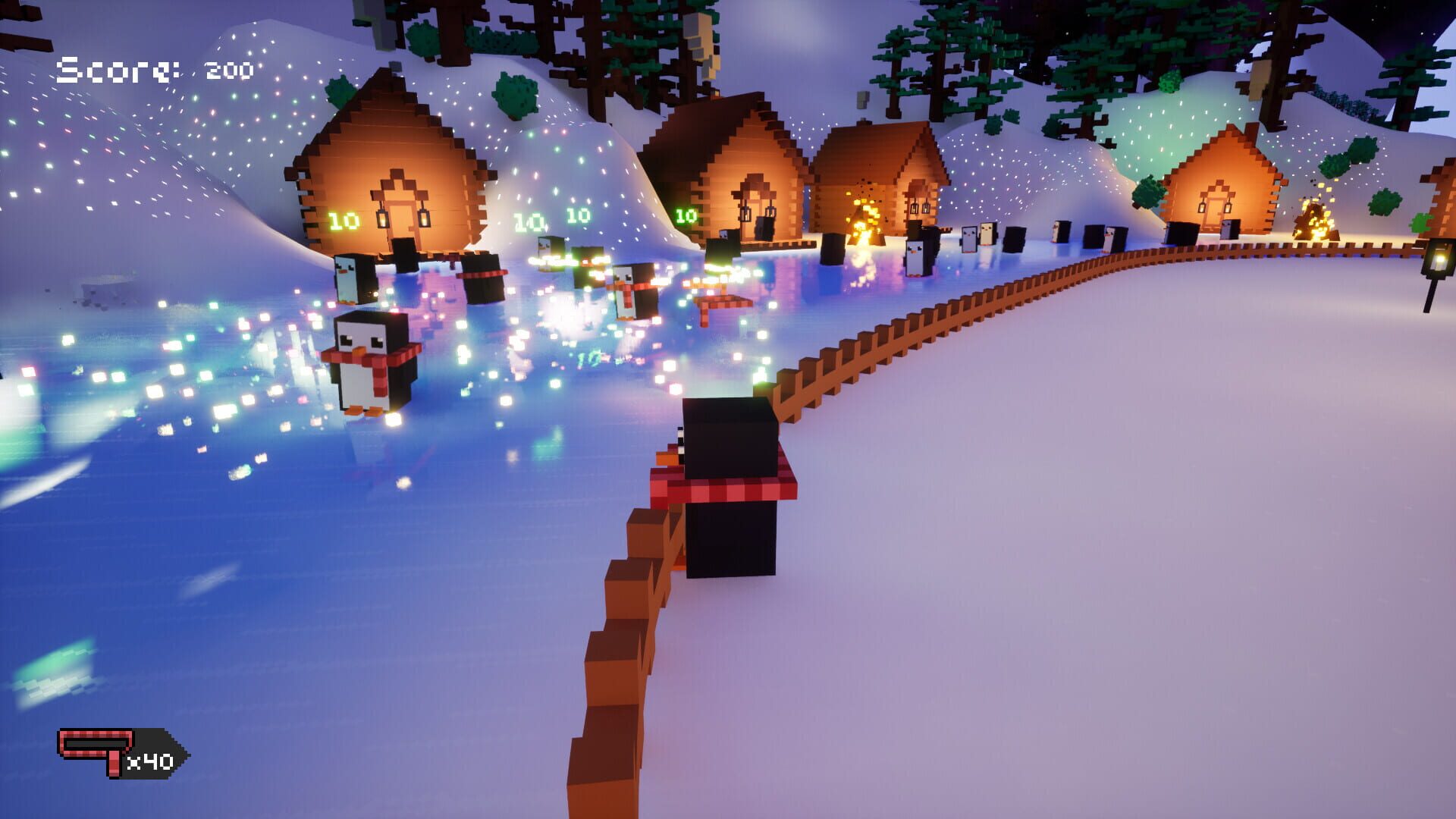 Christmas Luge - Screenshot