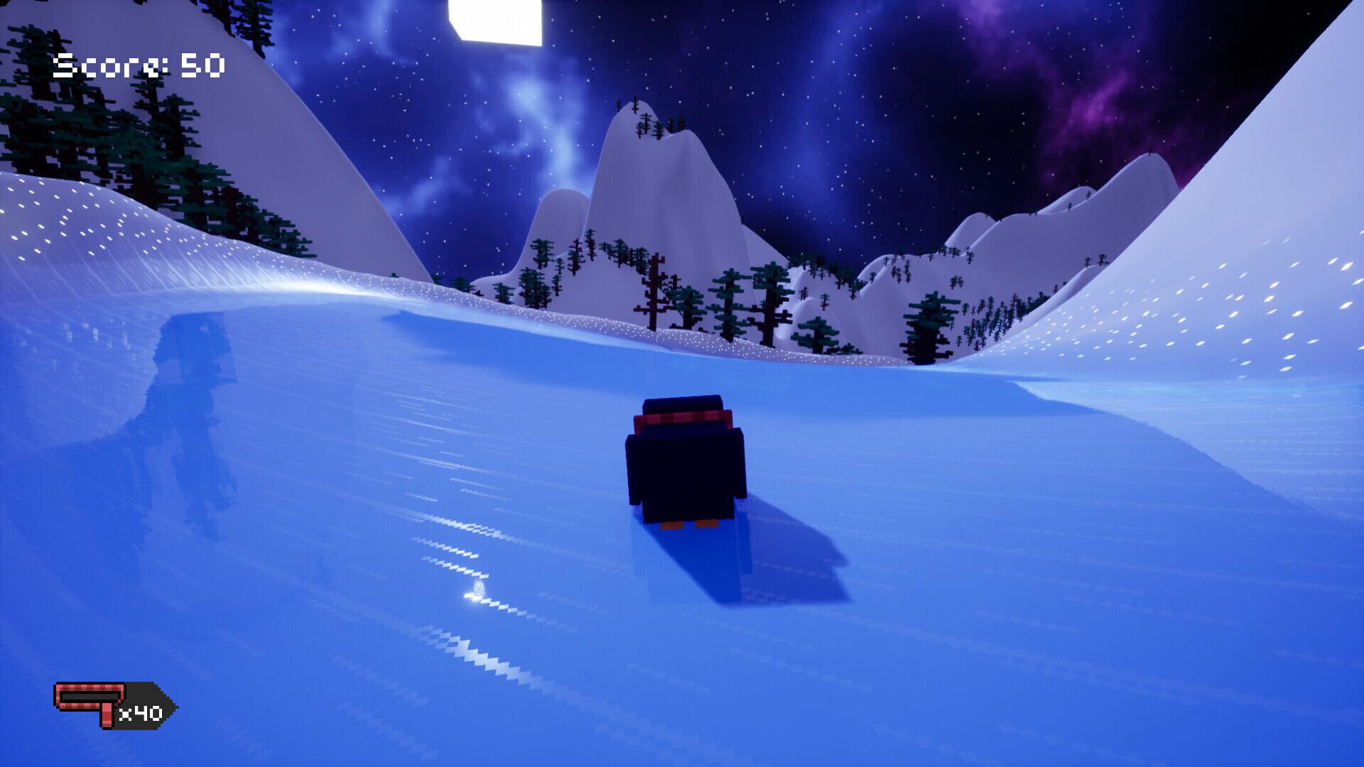 Christmas Luge - Screenshot