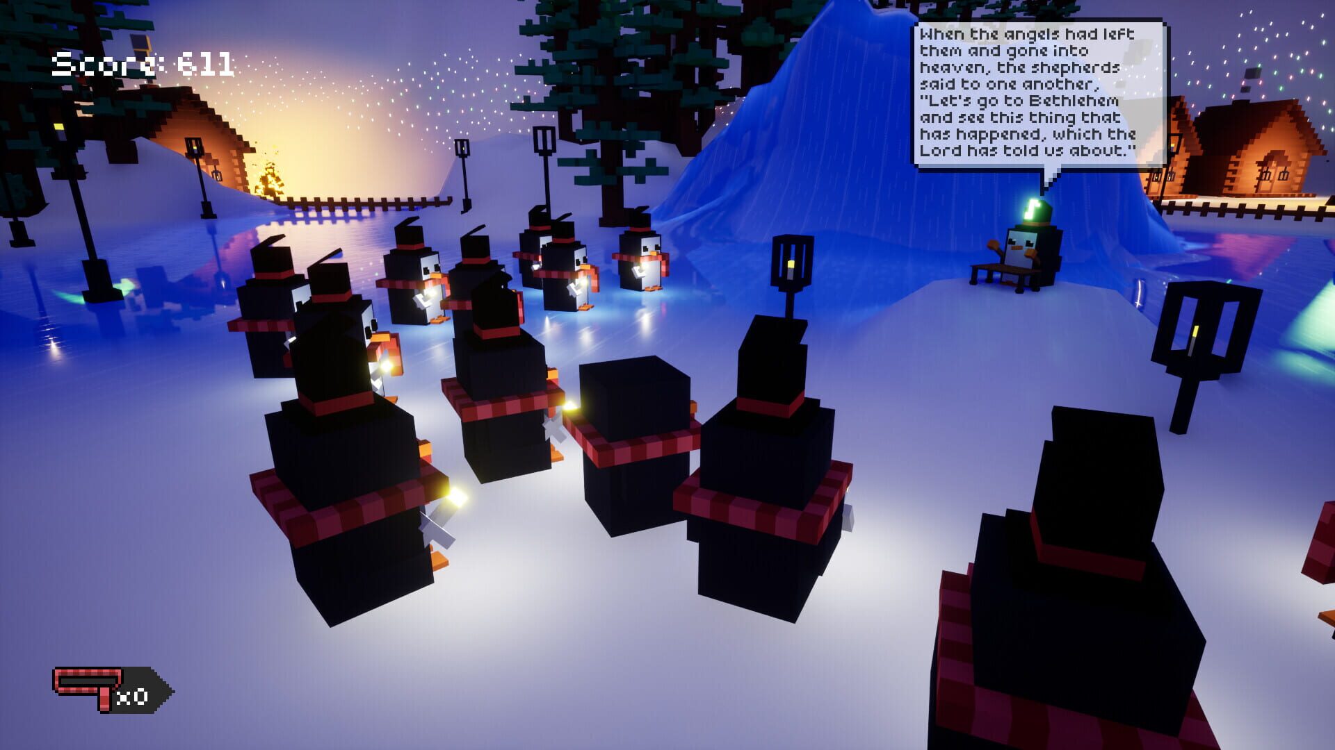 Christmas Luge - Screenshot