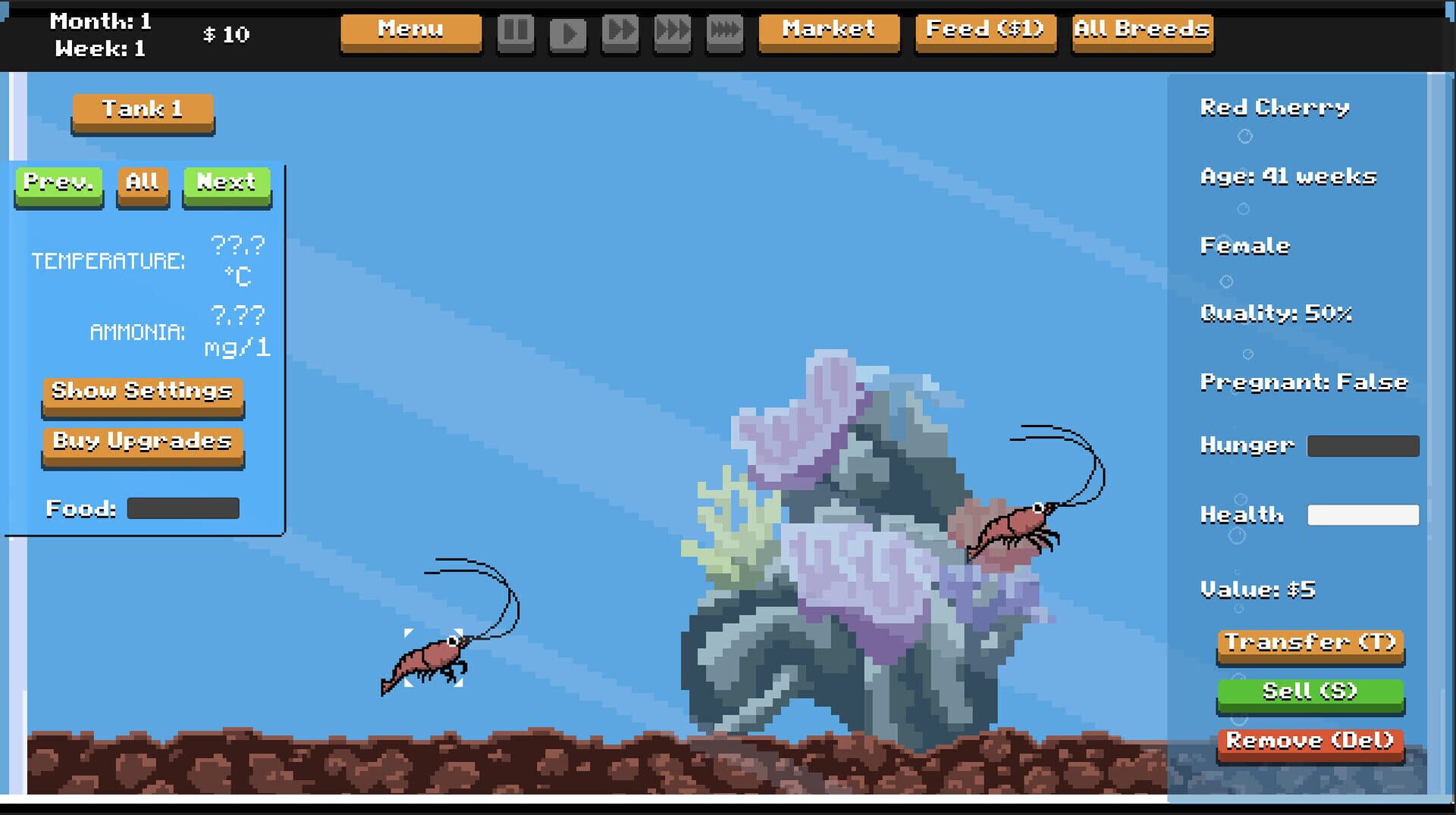 Keeping It Shrimple - Screenshot