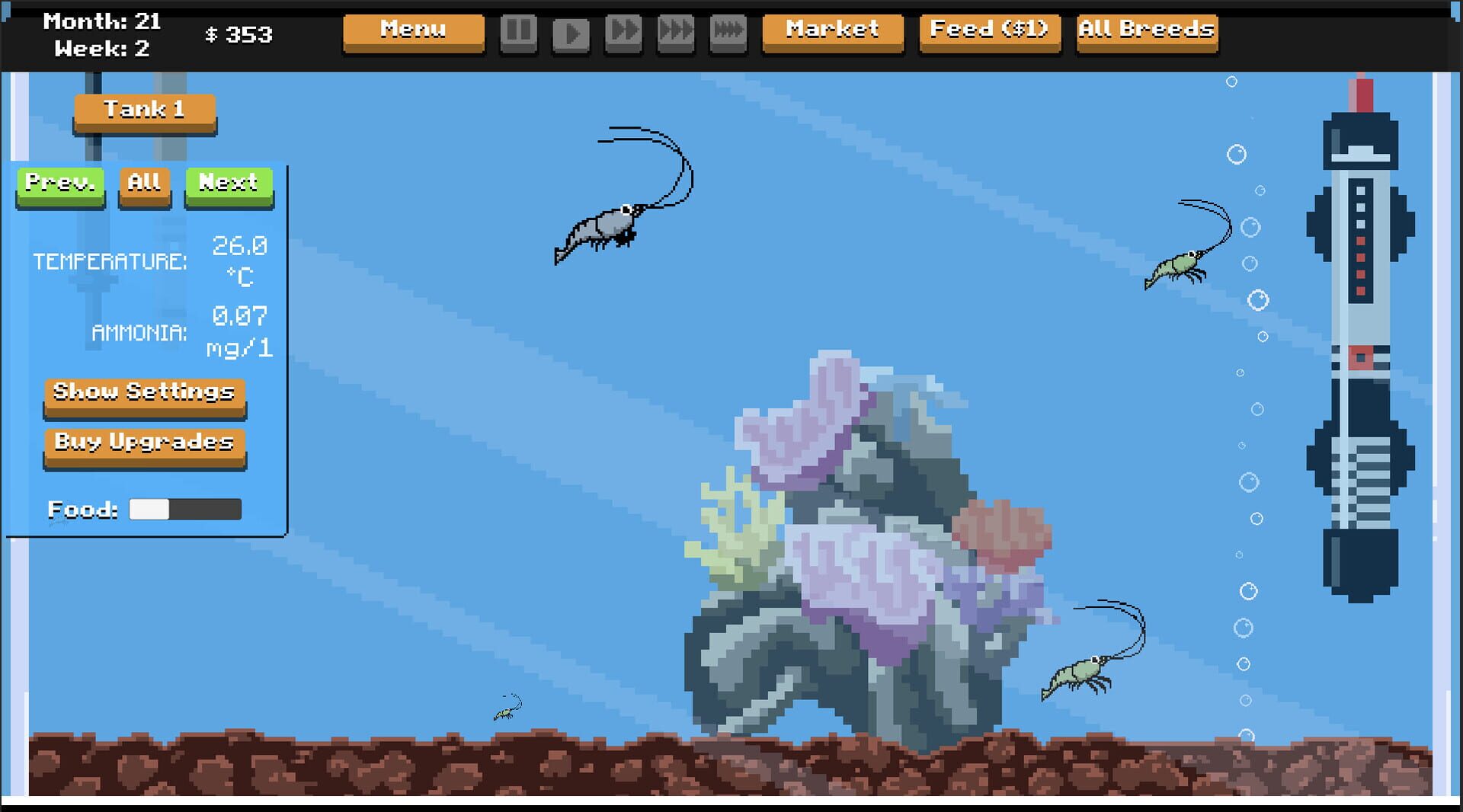 Keeping It Shrimple - Screenshot