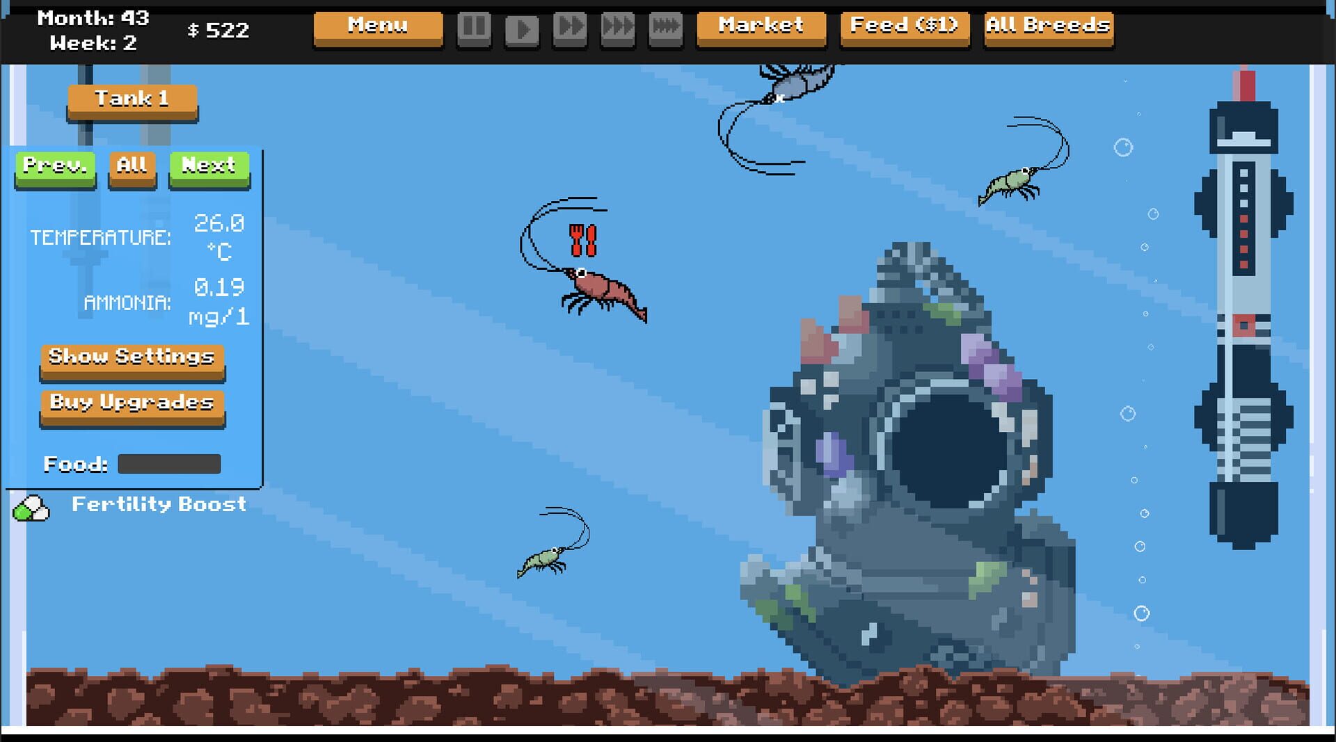 Keeping It Shrimple - Screenshot