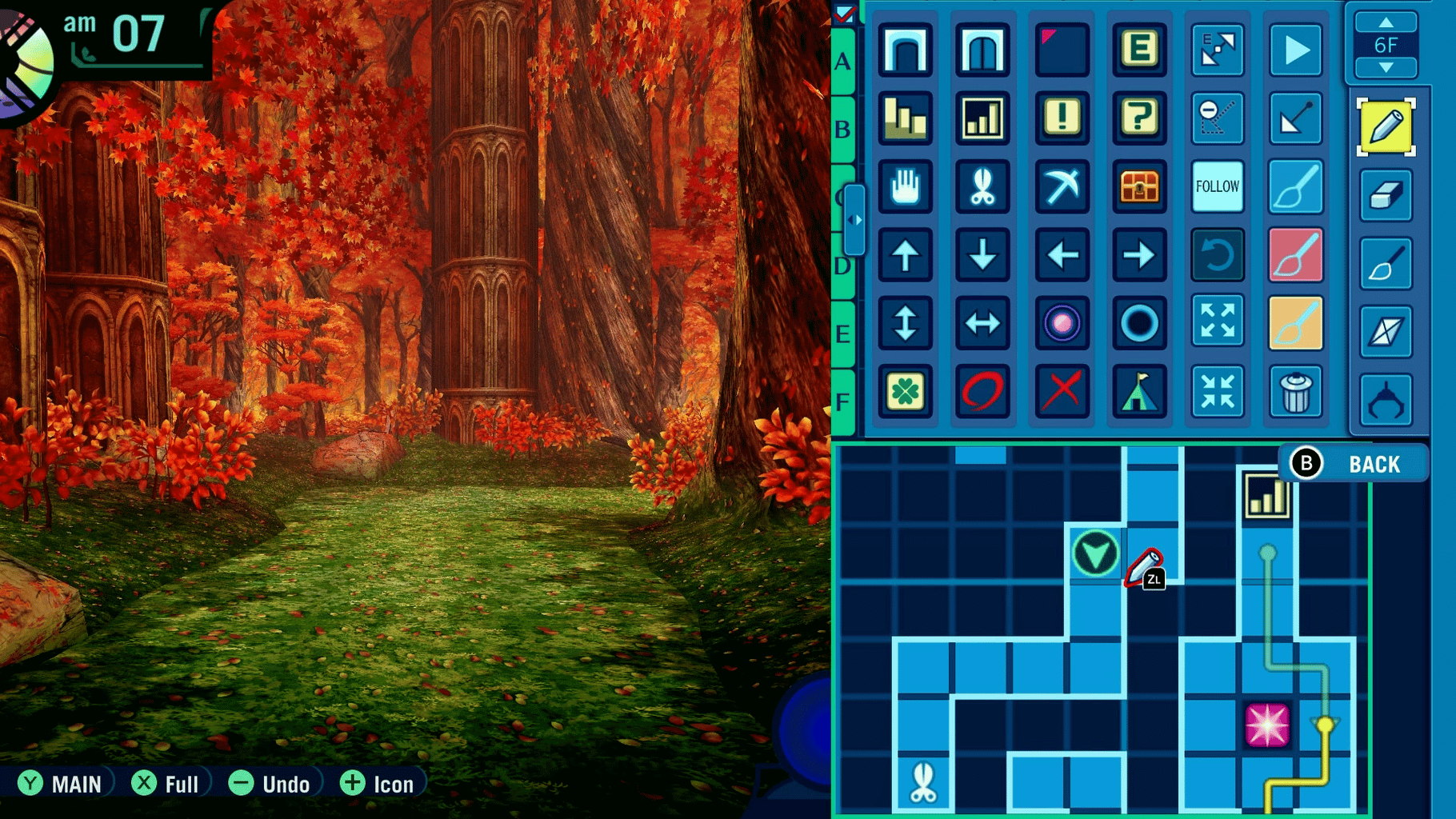 Etrian Odyssey II HD screenshot