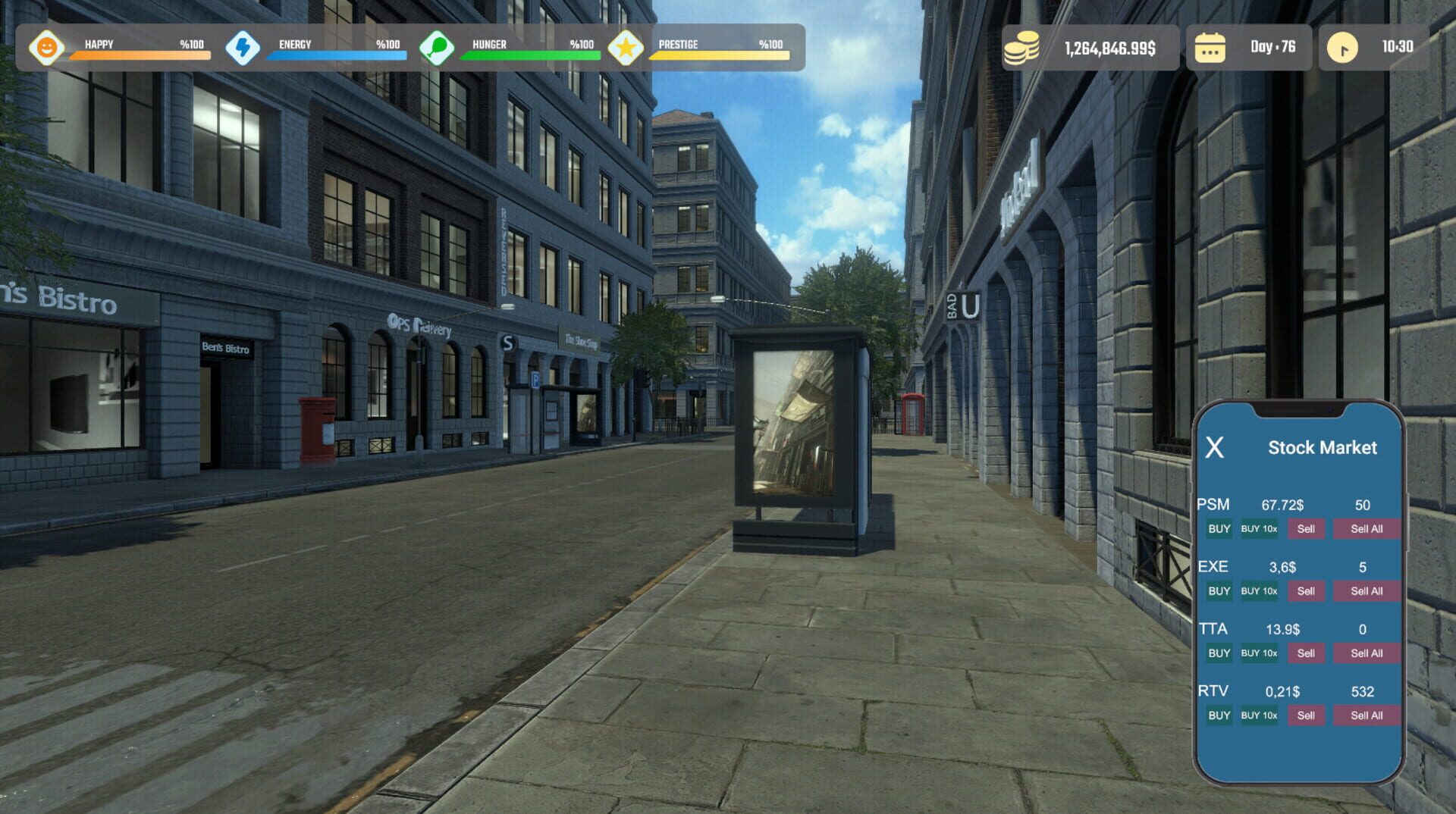 Uplife - Screenshot