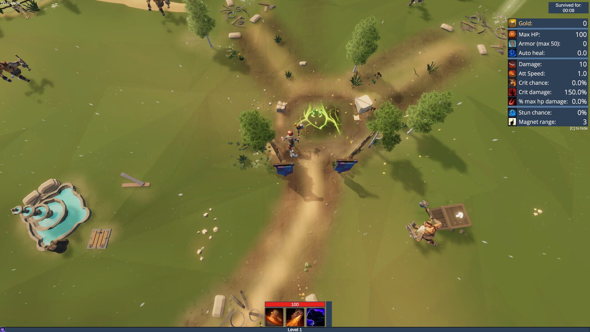 Survive the Orcs - Screenshot
