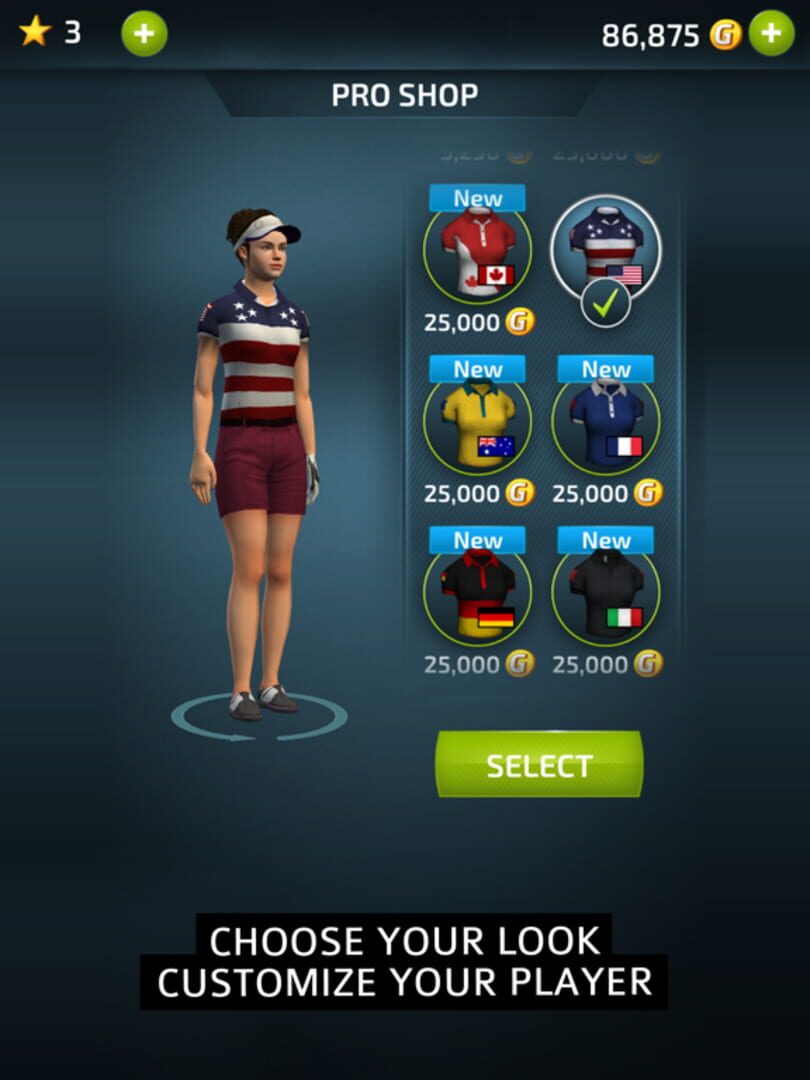 Pro Feel Golf - Screenshot