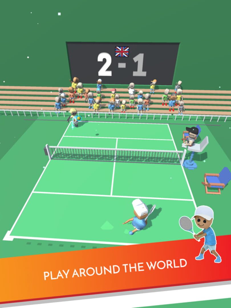 J.J's Tennis Tour - Screenshot