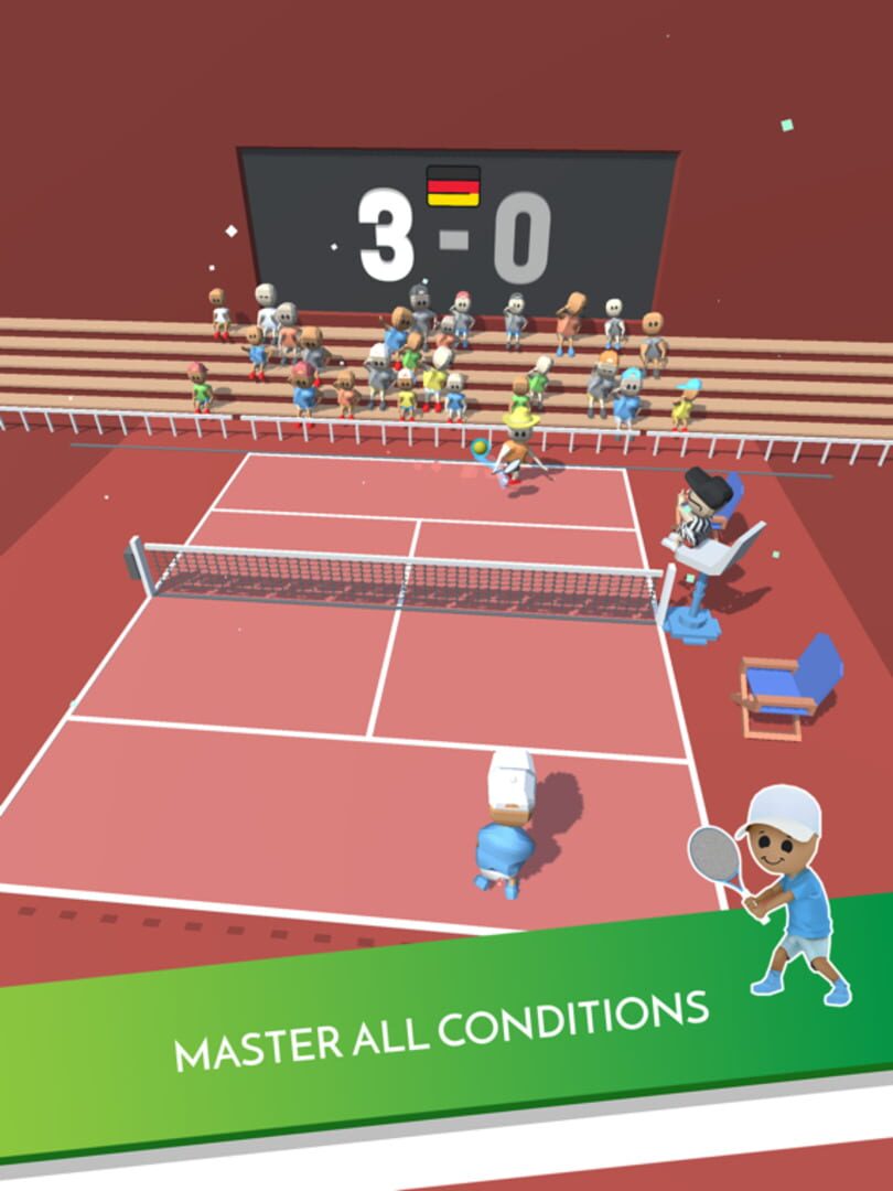 J.J's Tennis Tour - Screenshot