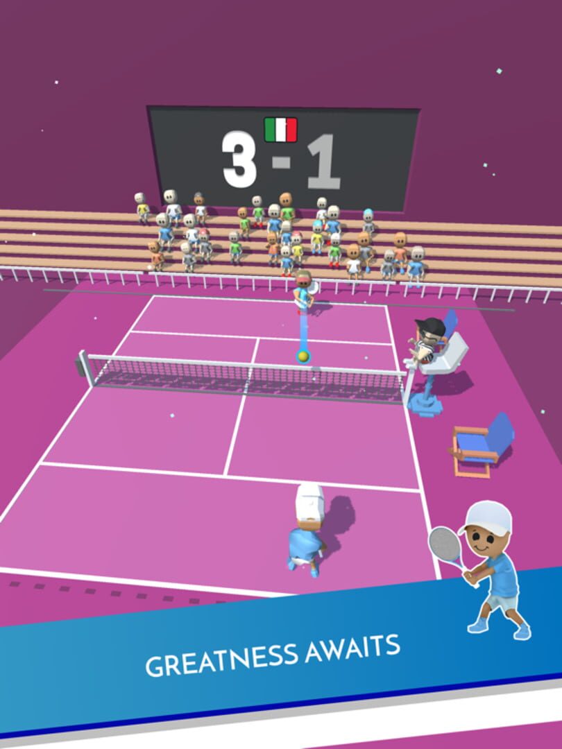 J.J's Tennis Tour - Screenshot