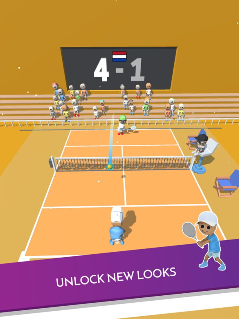 J.J's Tennis Tour - Screenshot