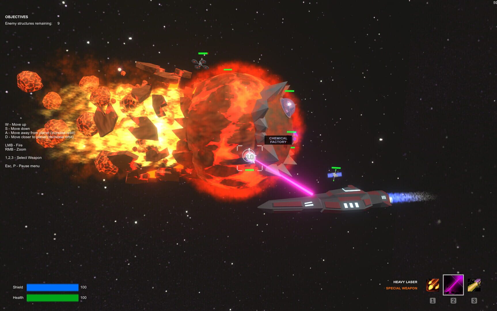 Orbital Bombardment - Screenshot