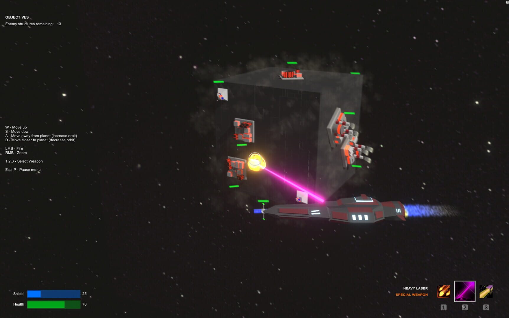 Orbital Bombardment - Screenshot