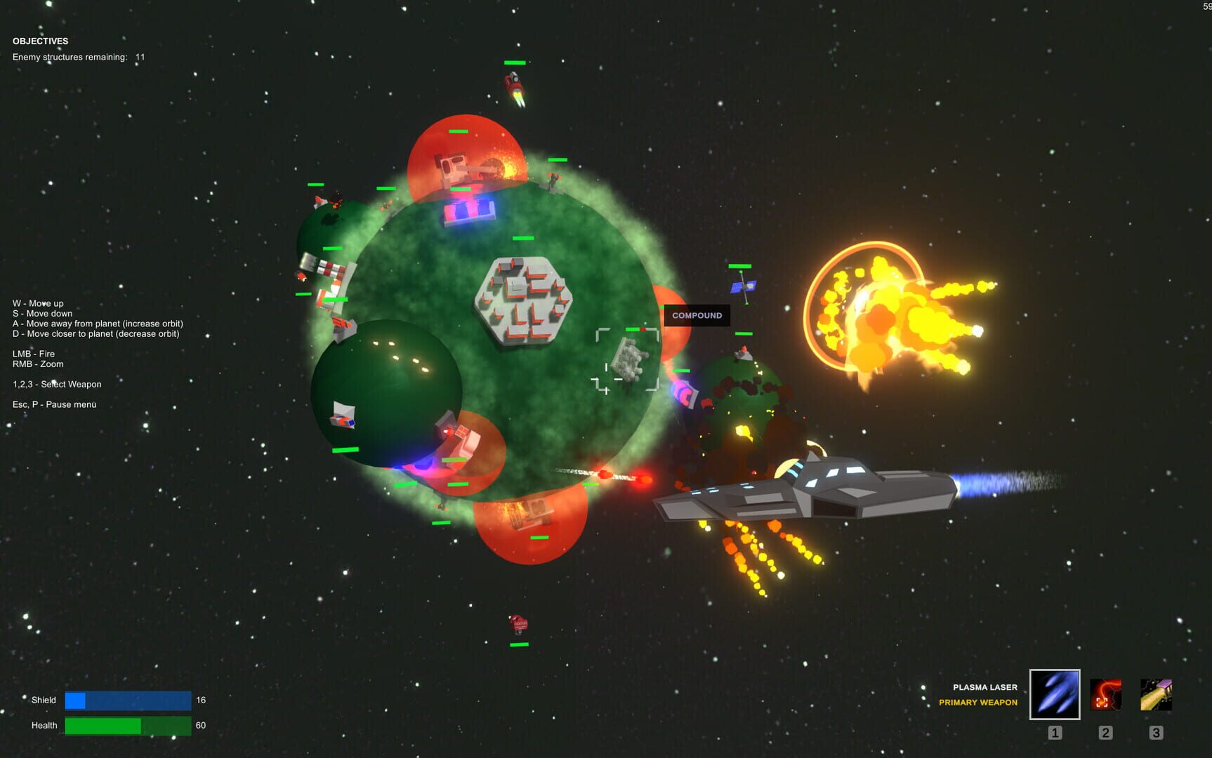 Orbital Bombardment - Screenshot
