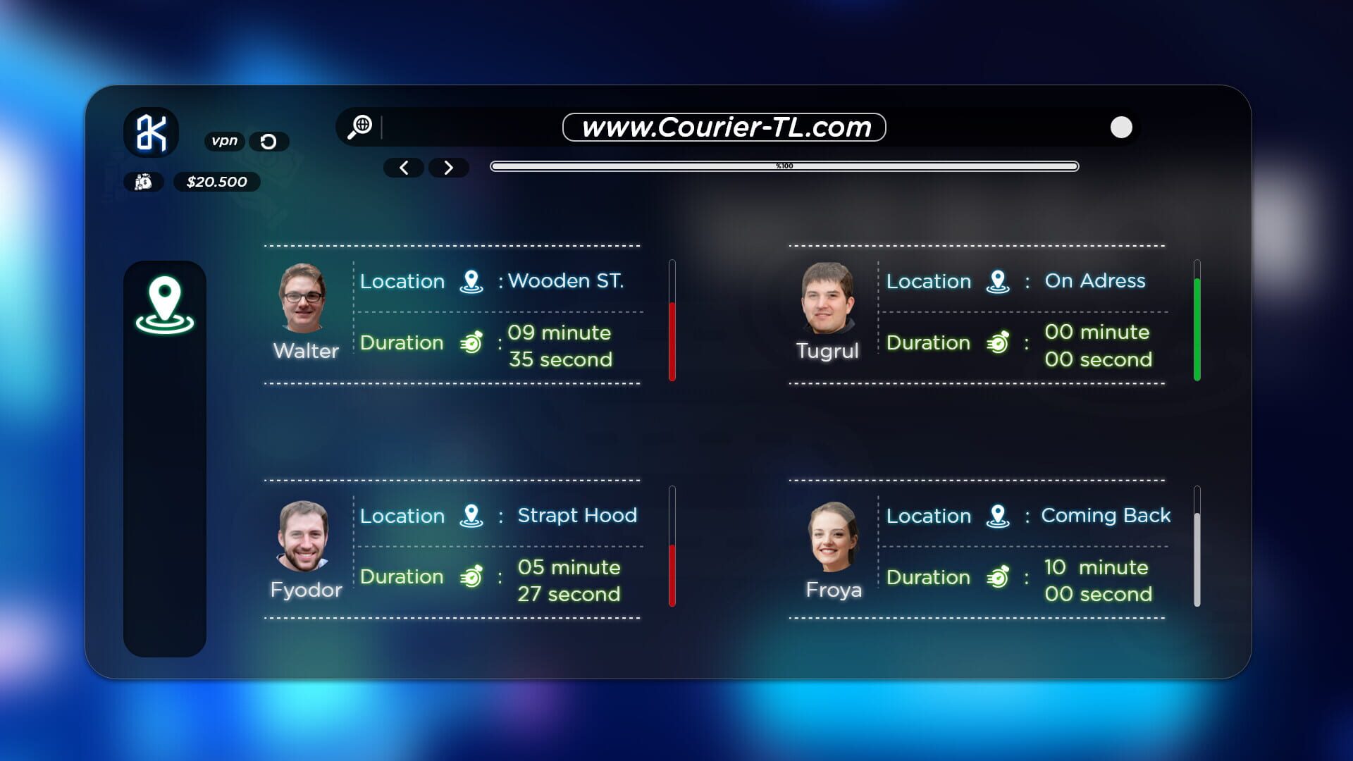 Courier Chief Tycoon - Screenshot