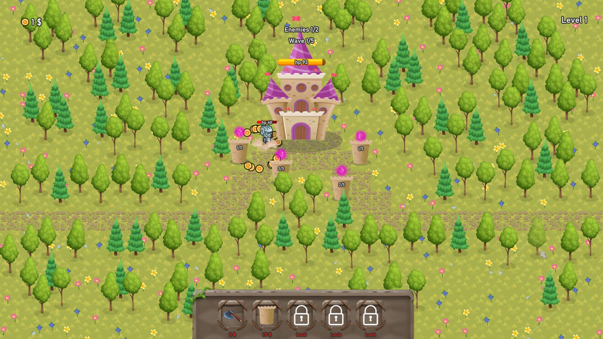 Forest towers - Screenshot