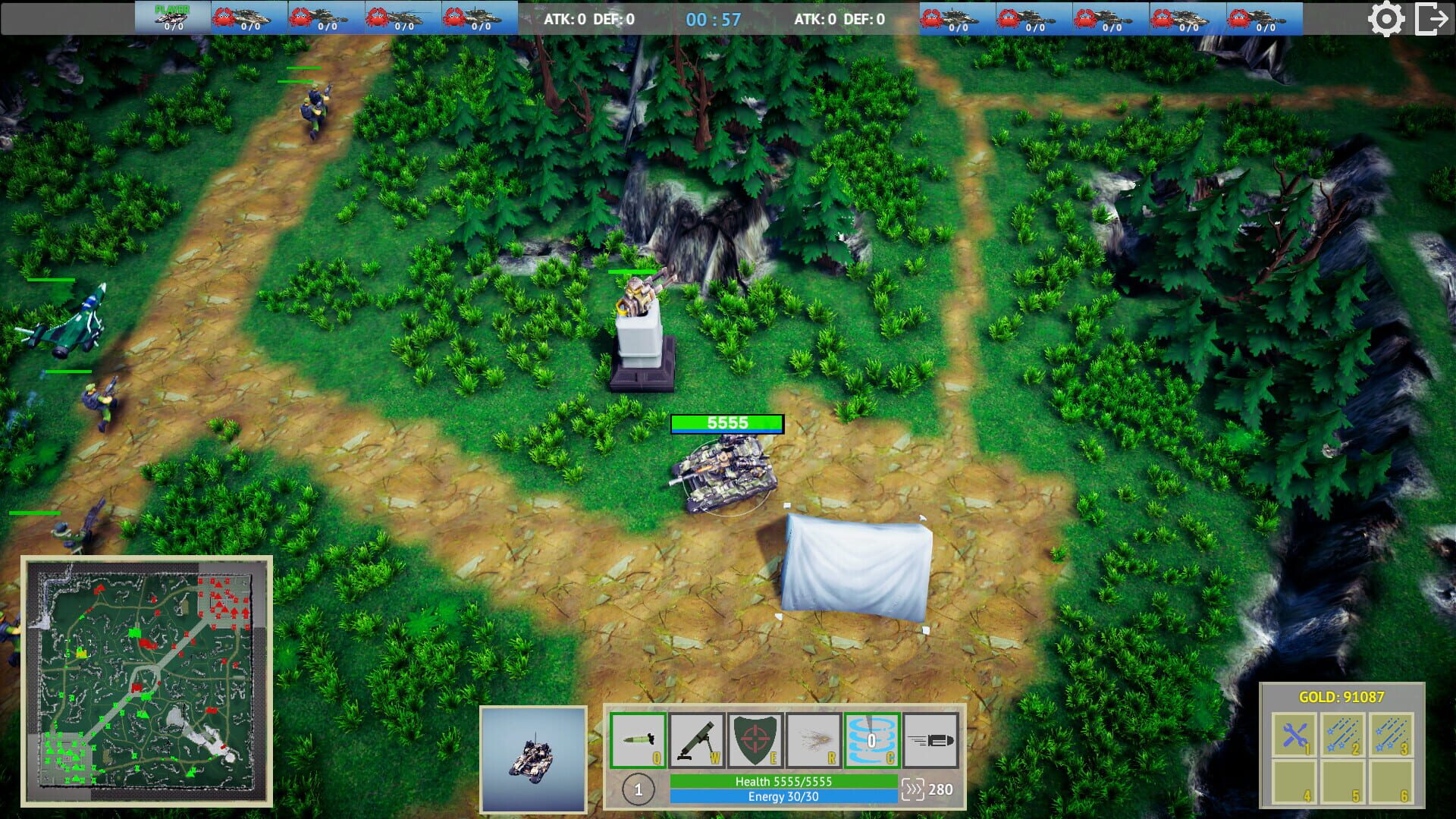 Tanks+: New Era - Screenshot