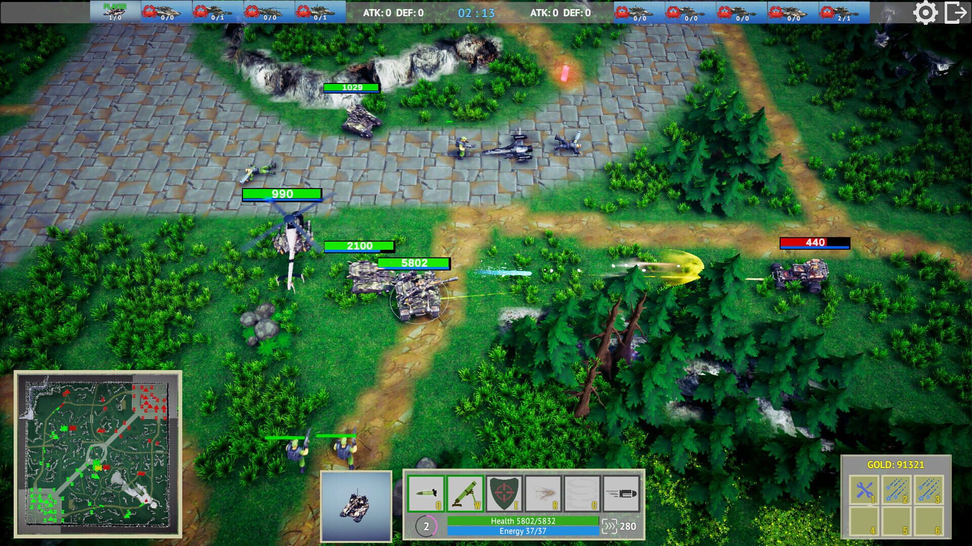 Tanks+: New Era - Screenshot