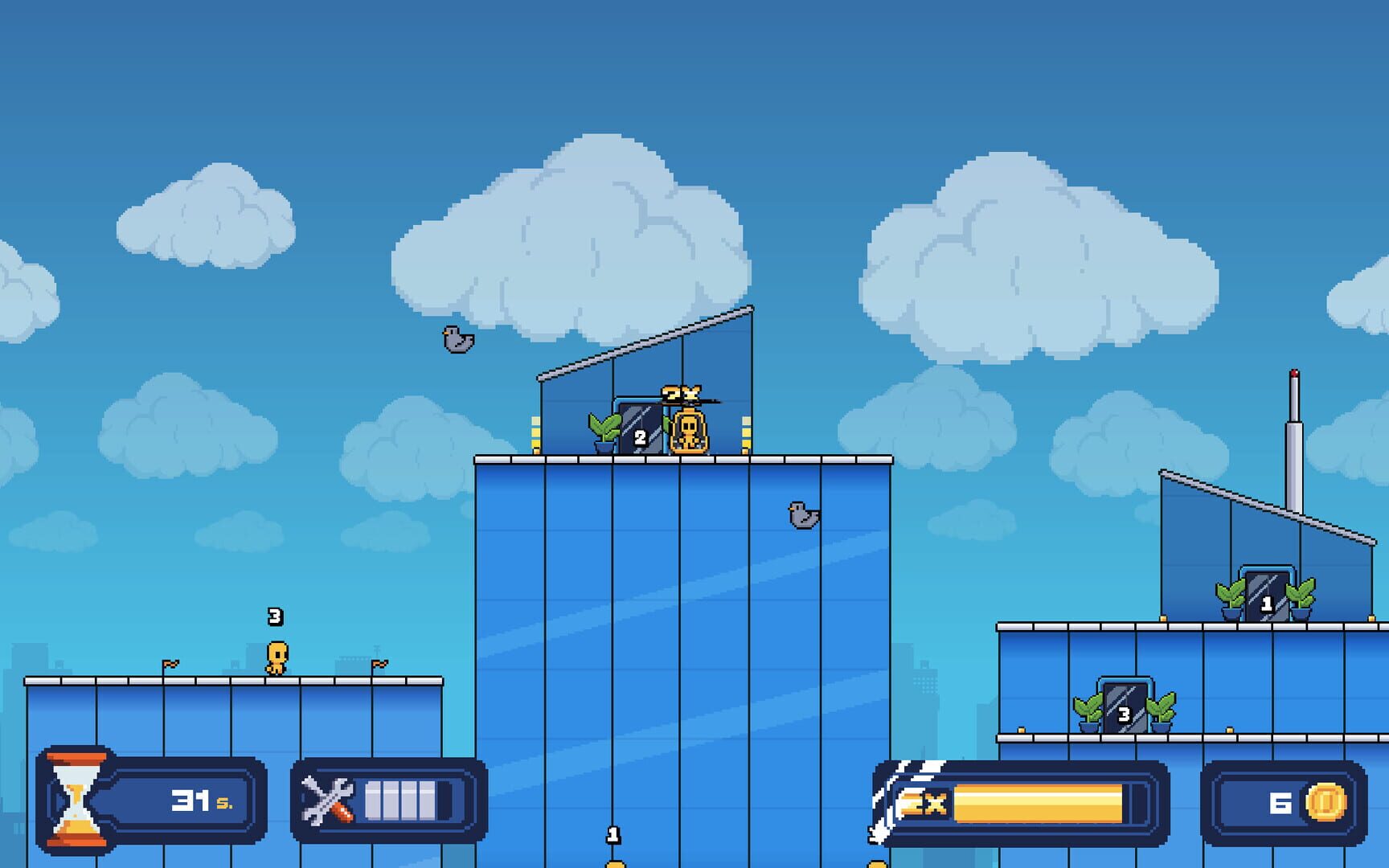 Taxi Copter - Screenshot
