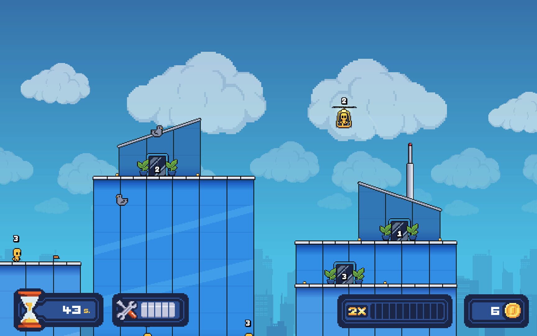 Taxi Copter - Screenshot