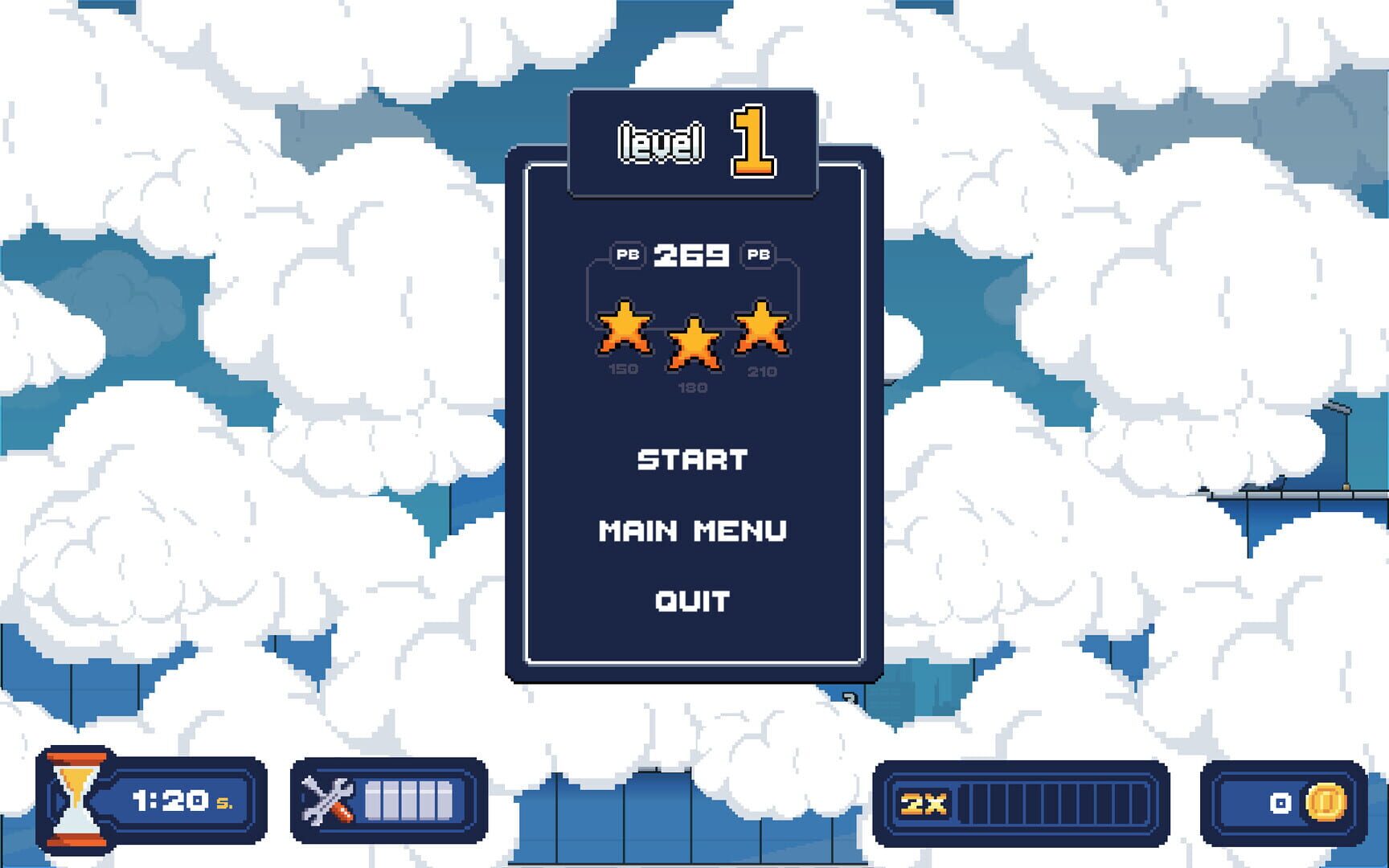 Taxi Copter - Screenshot