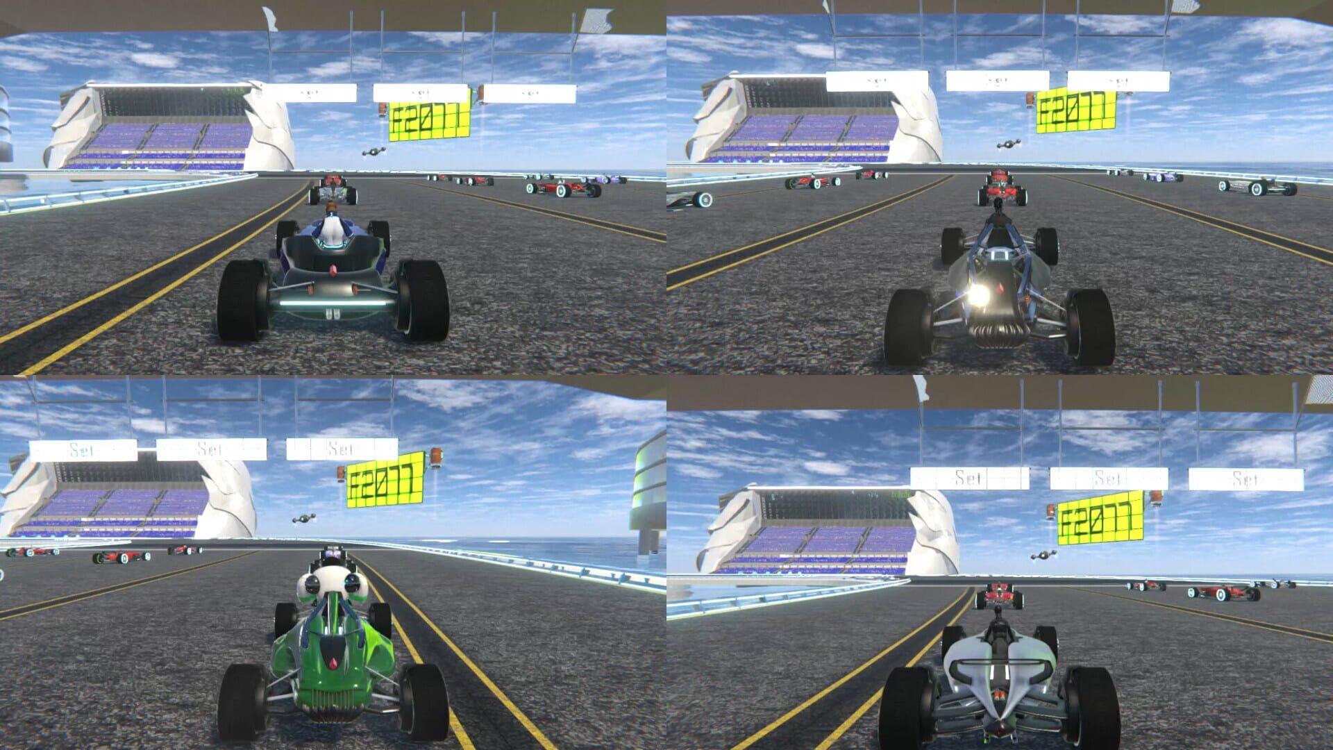 Formula 2707: All Stars Kombat - Screenshot