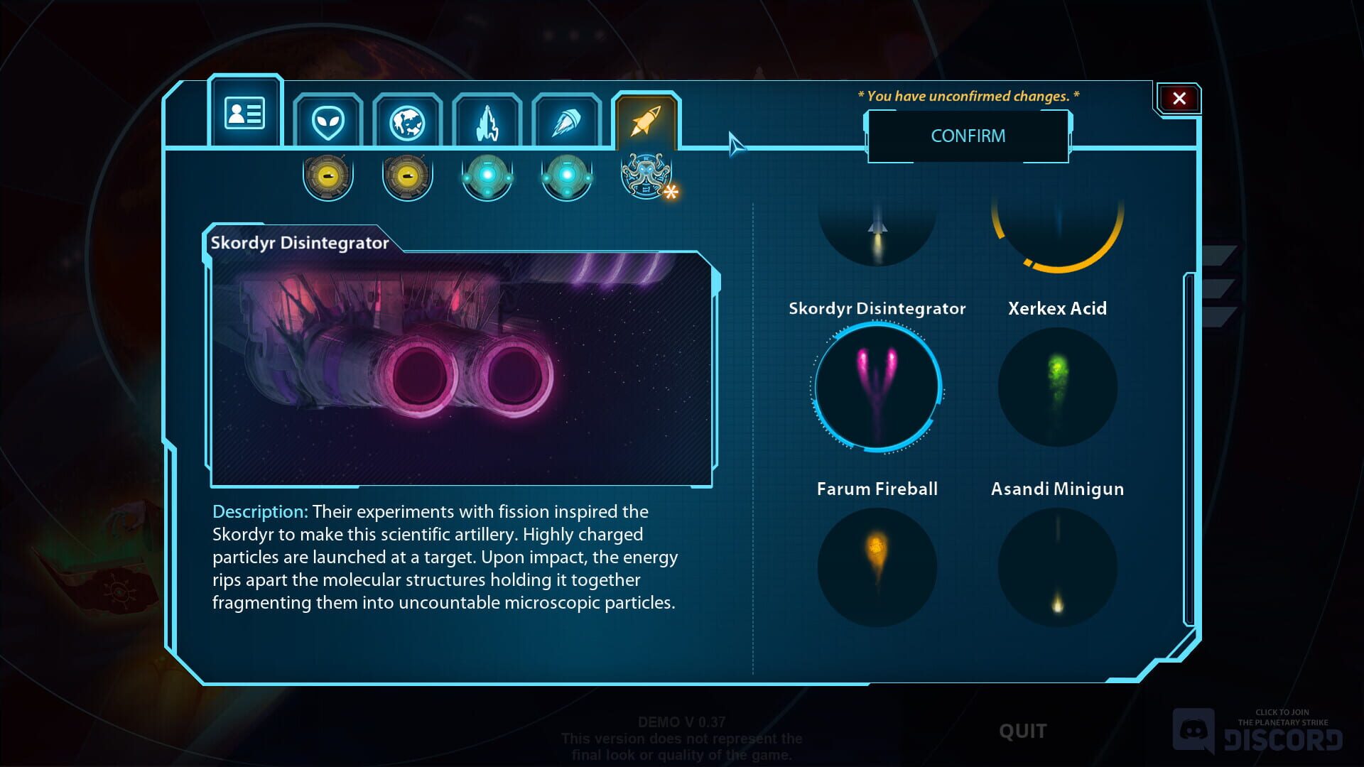 Planetary Strike - Screenshot