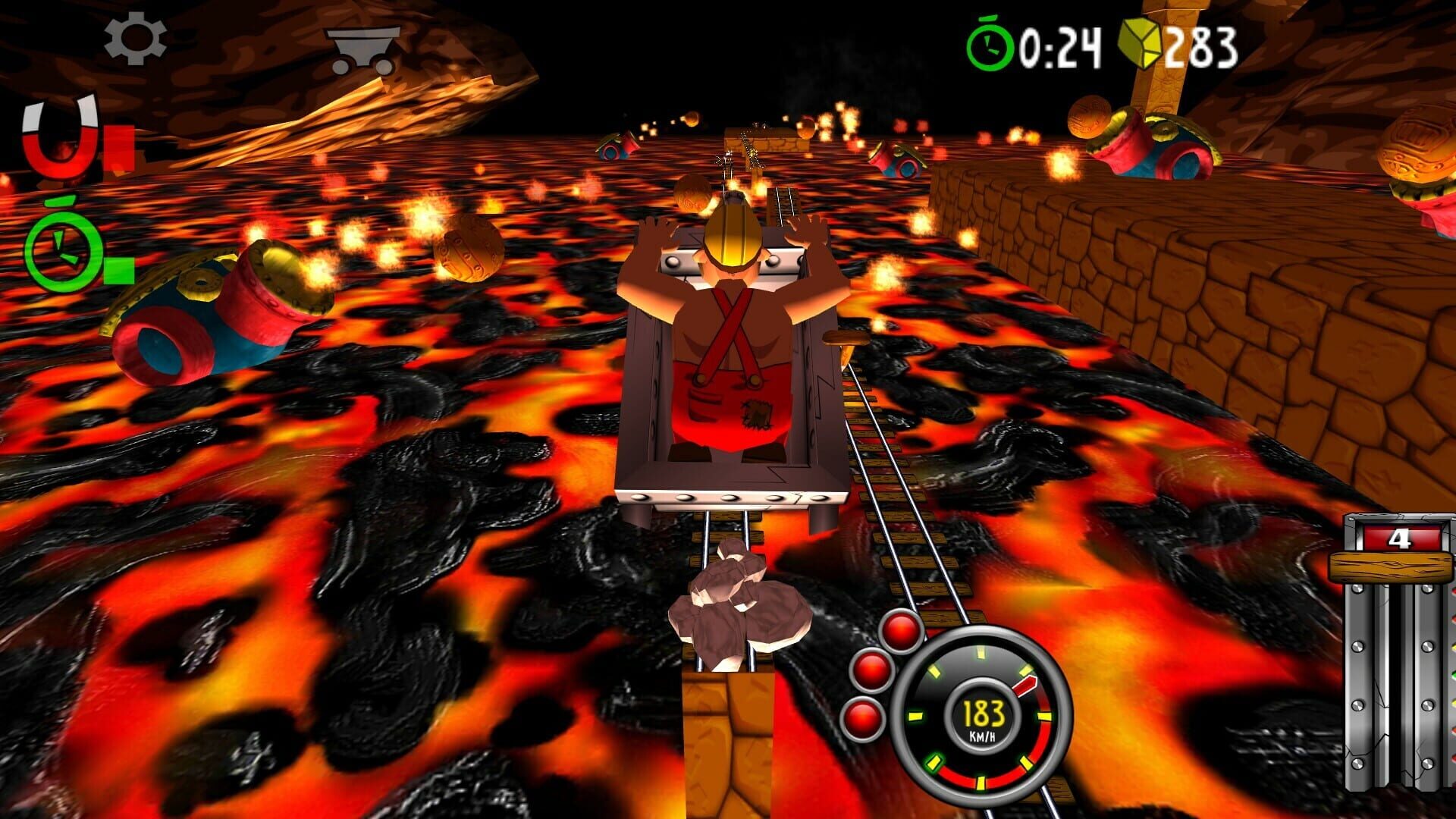 Earl's Minecart Adventures - Screenshot