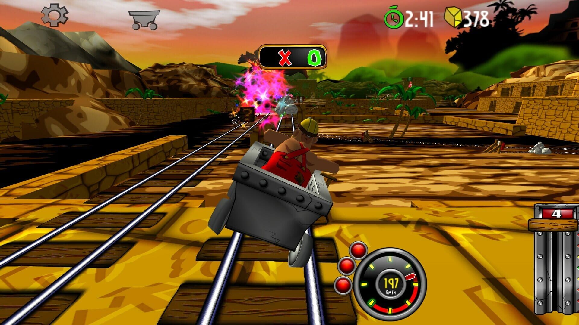 Earl's Minecart Adventures - Screenshot
