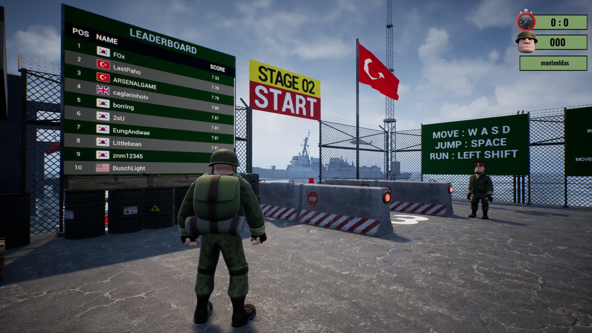 Commando Hero - Screenshot