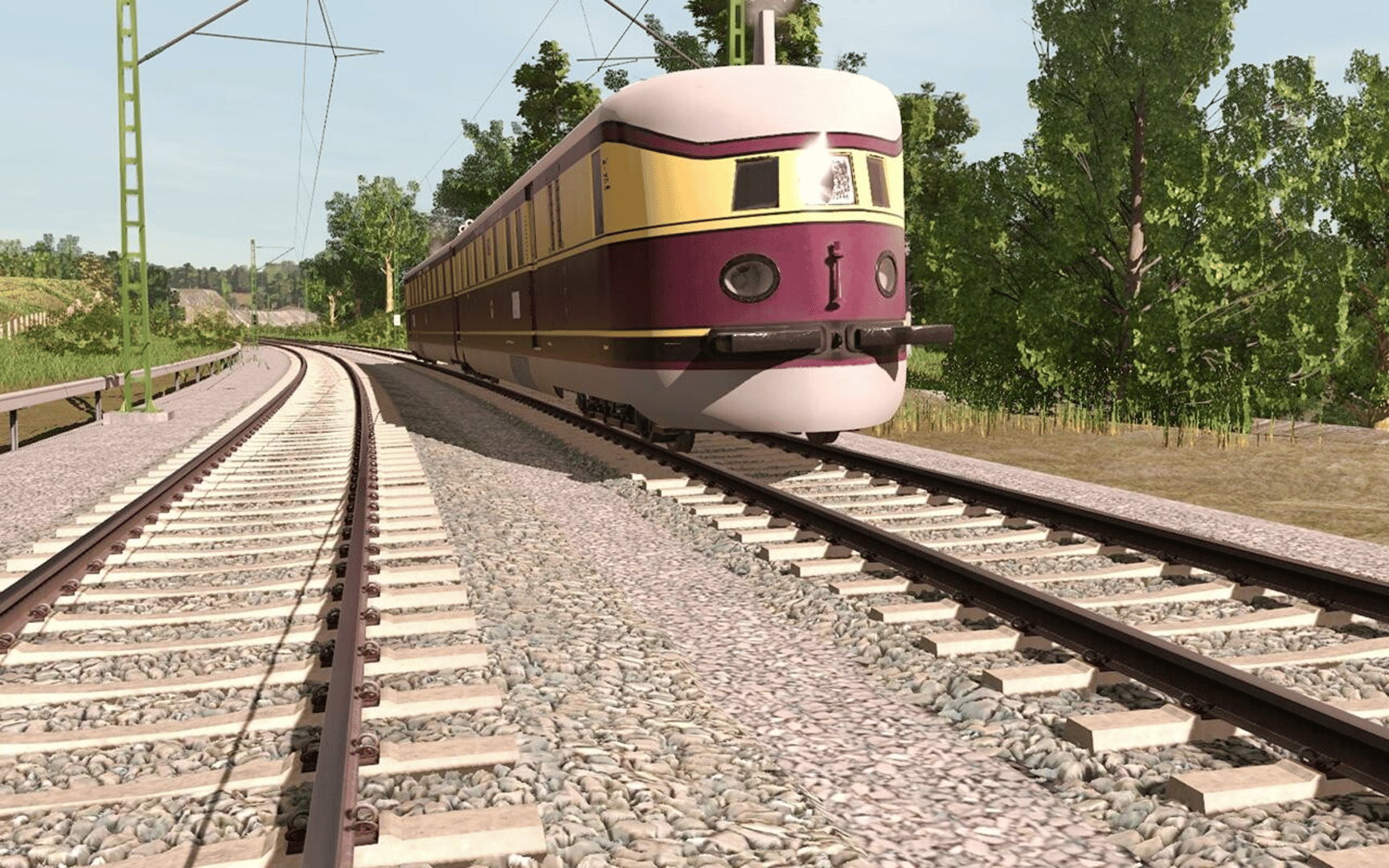 Trainz Railroad Simulator 2019: Pro Train - Hamburg Flyer SVT 877 screenshot