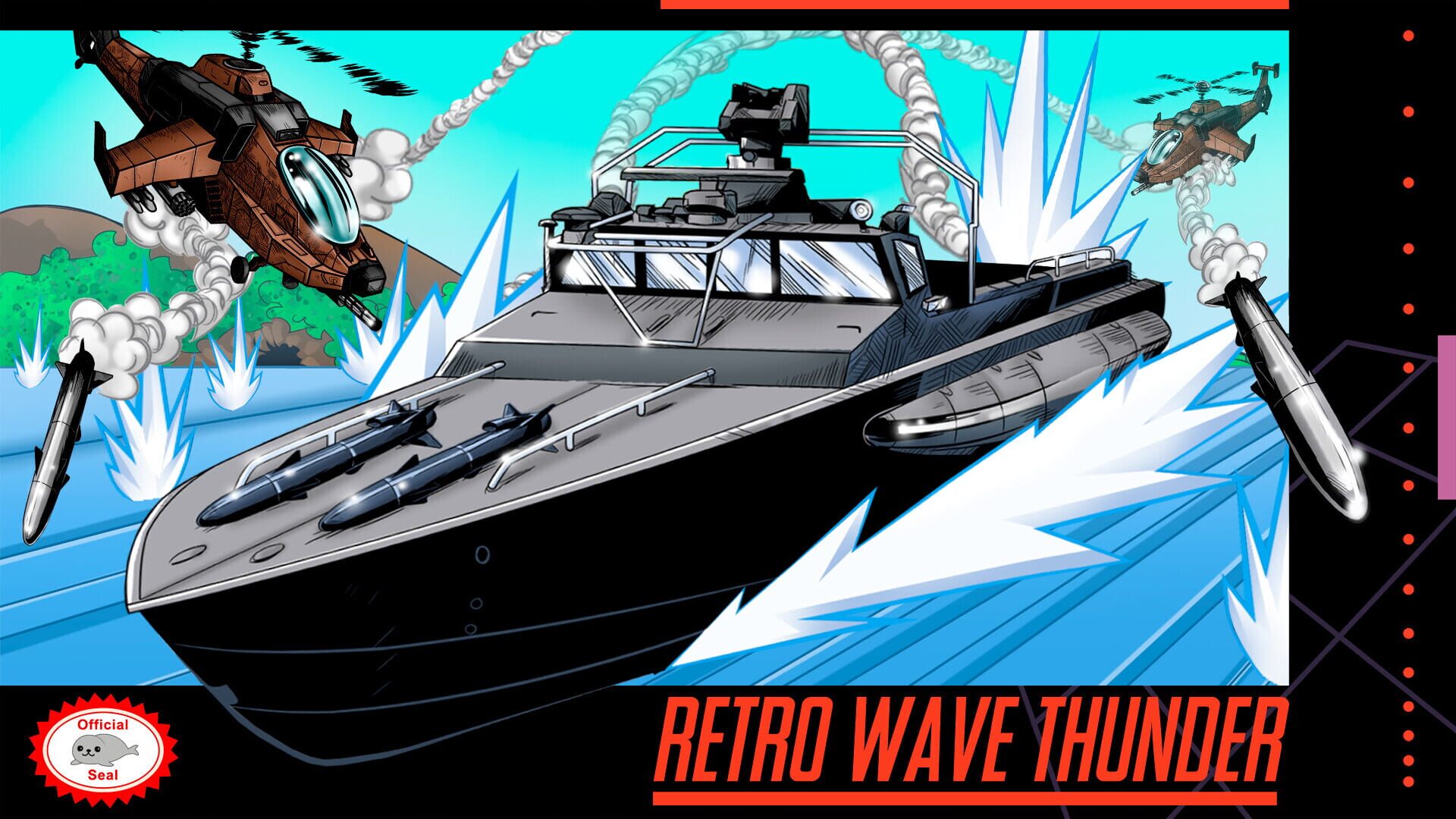 Retro Wave Thunder - Screenshot