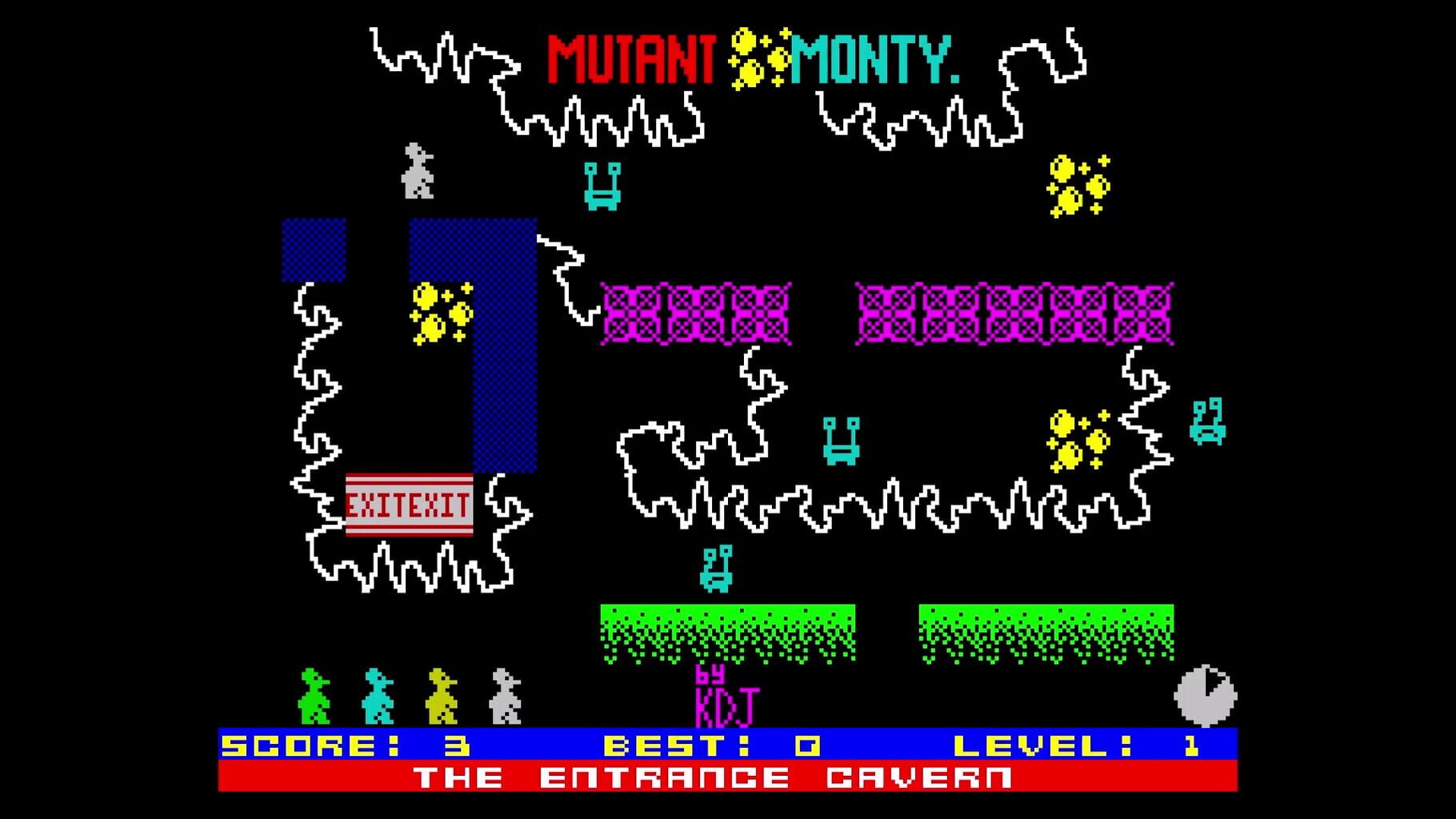 Mutant Monty screenshot